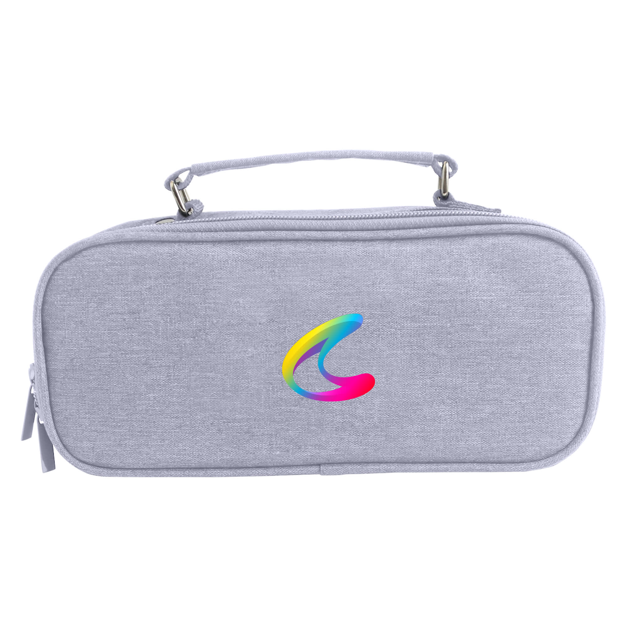 Pencil Case with Compartments and handle