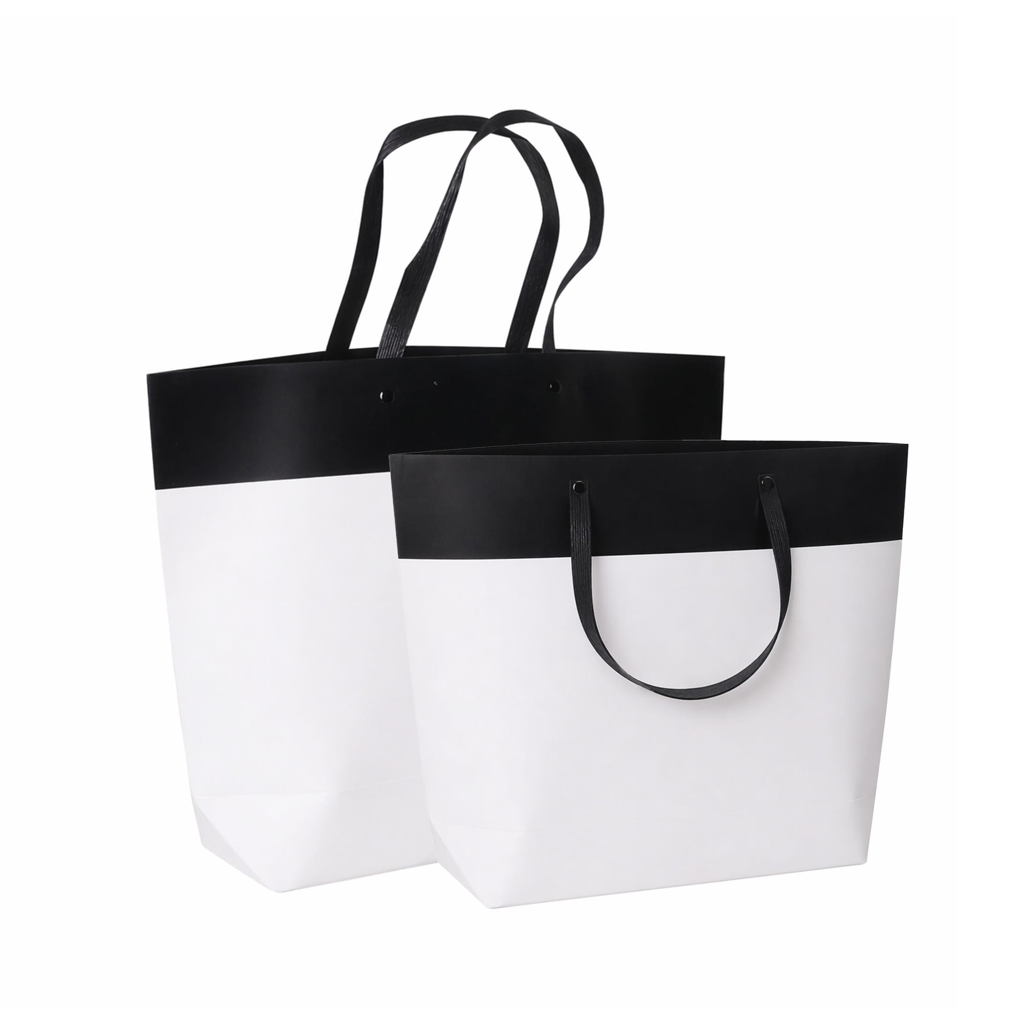Small Black&White Boutique Paper Bag(330 x 250 x 80mm)