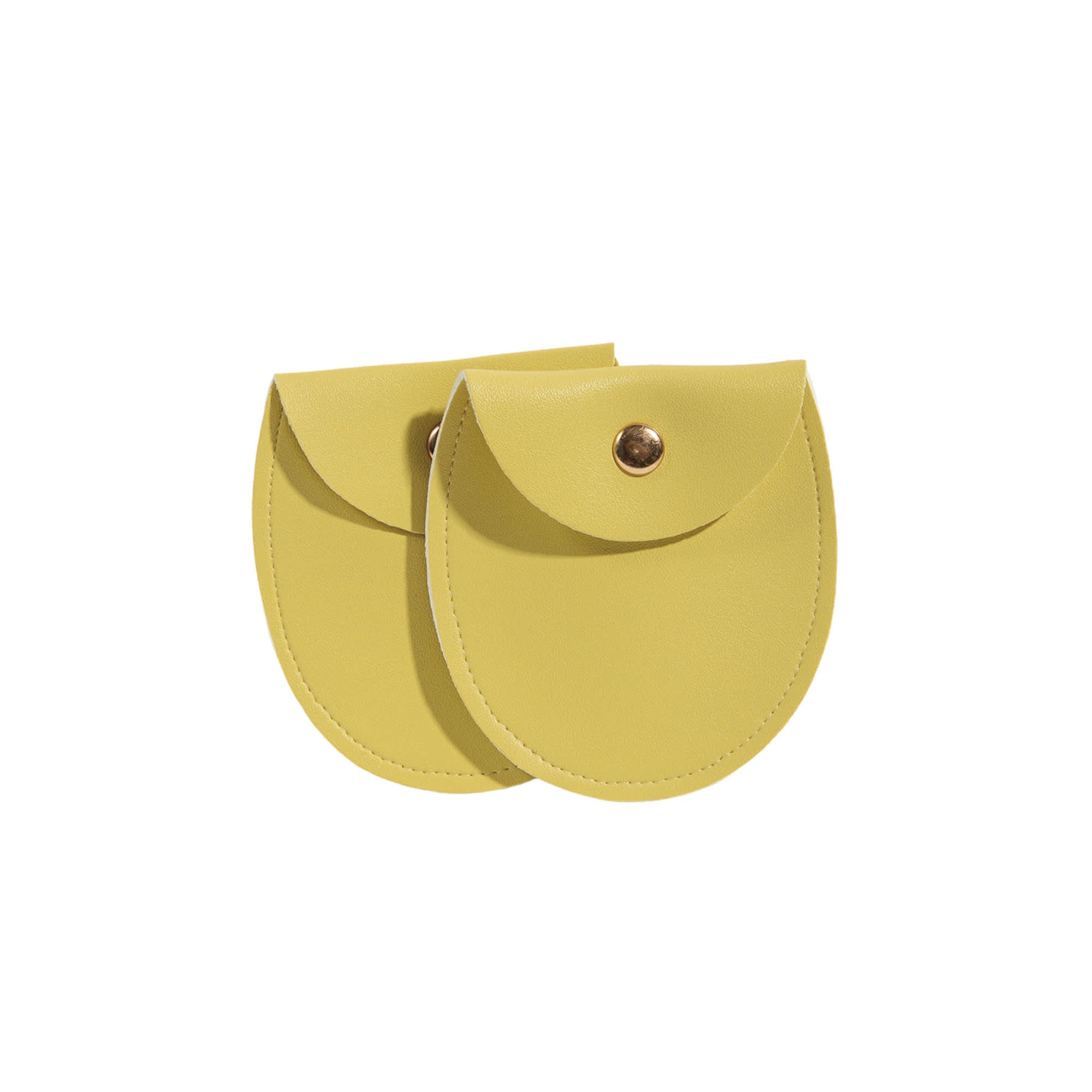 Oval PU Leather Jewellery Pouch