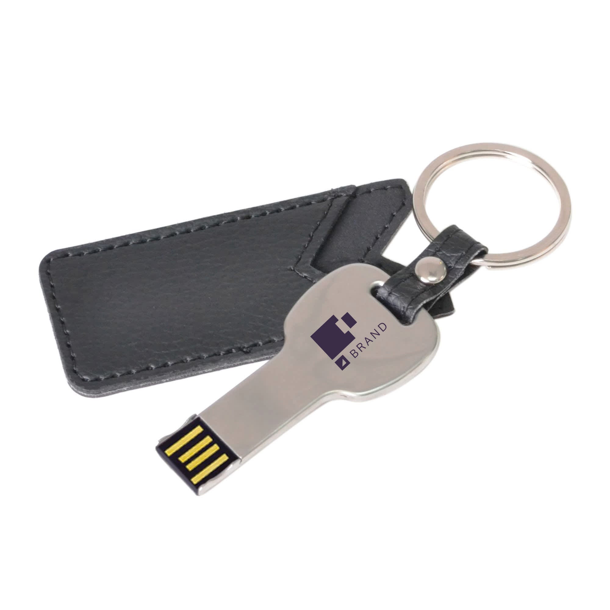 Key with Pouch Flash Drive