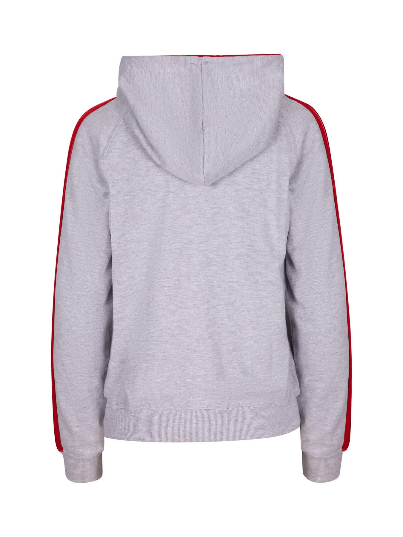 Womens/Junior stripe sleeves Hoodies