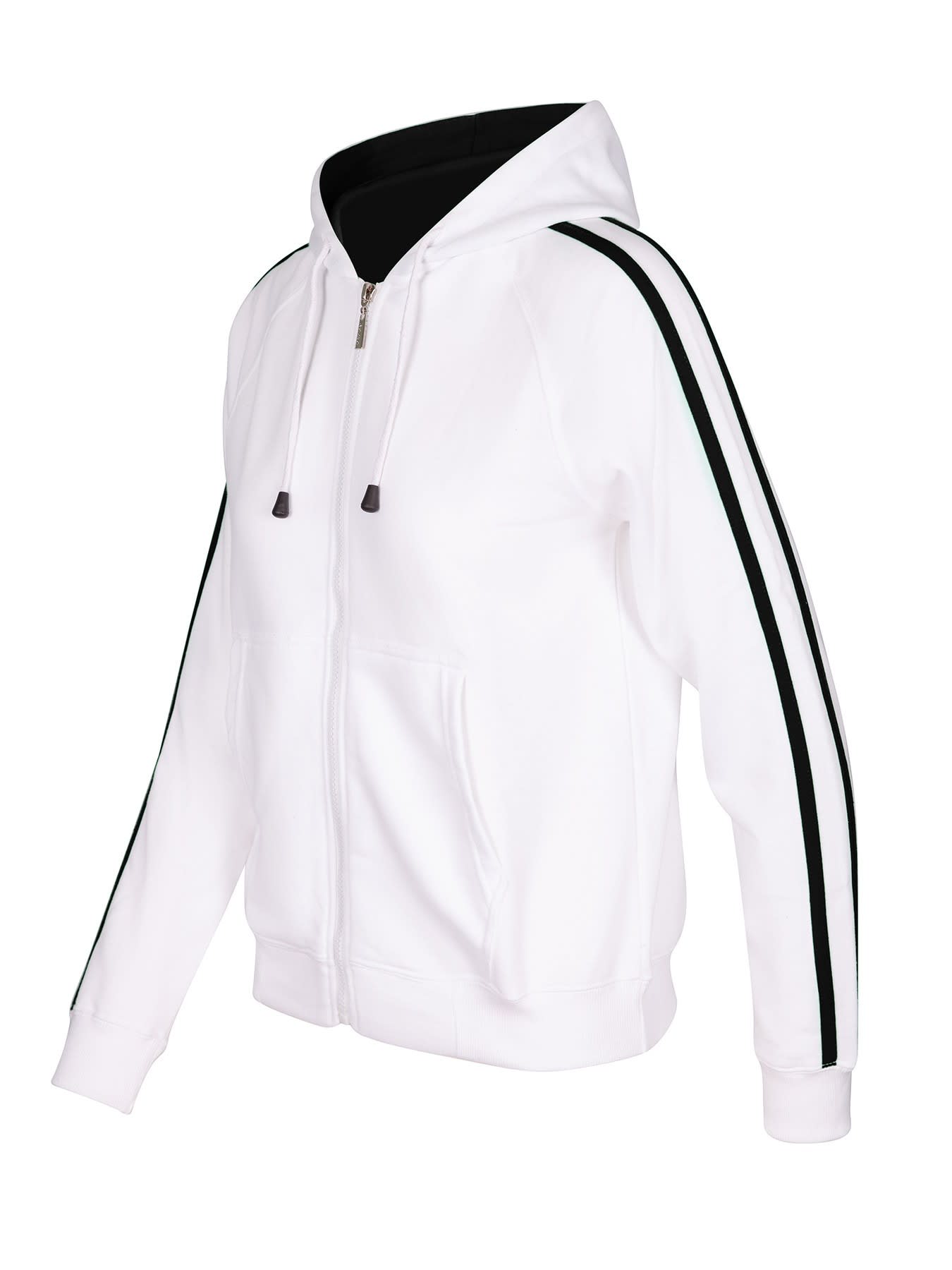 Womens/Junior stripe sleeves Hoodies