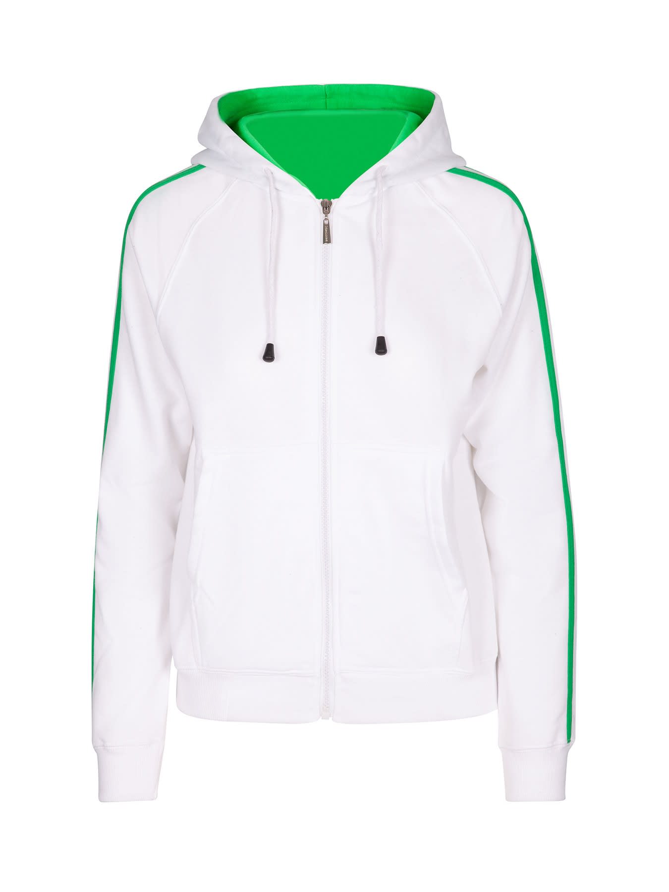 Womens/Junior stripe sleeves Hoodies