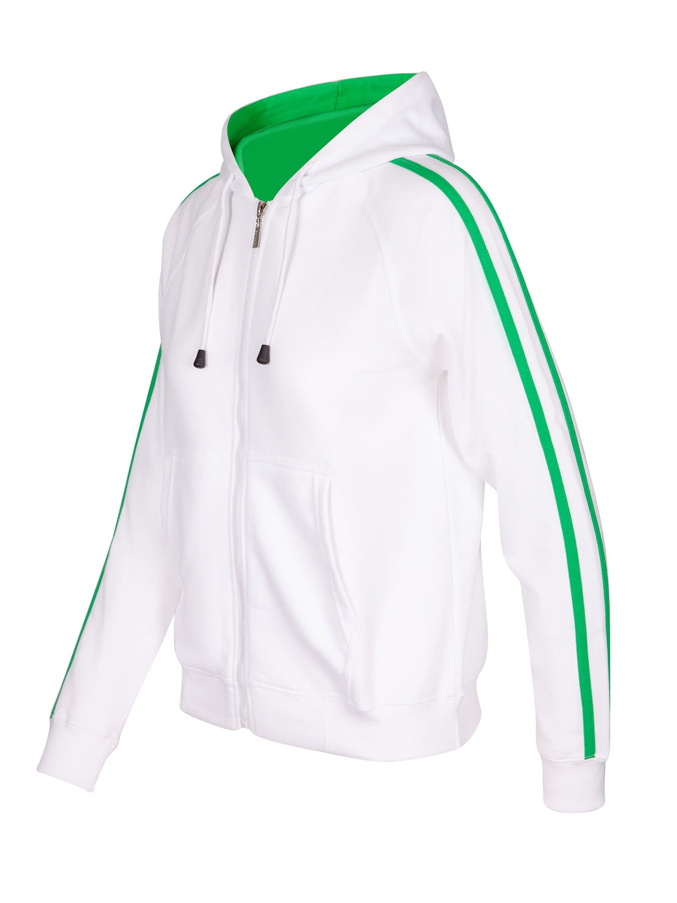 Womens/Junior stripe sleeves Hoodies