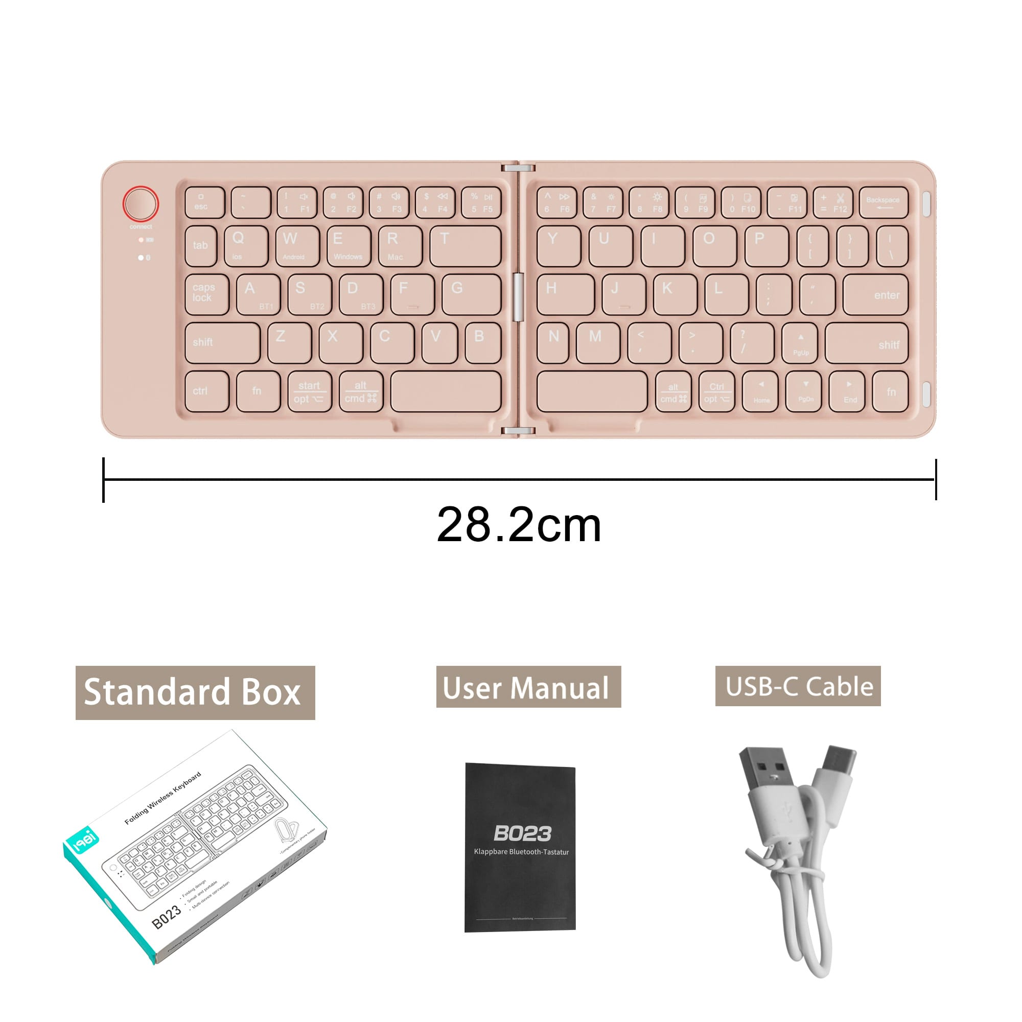 Wireless Foldable Keyboard