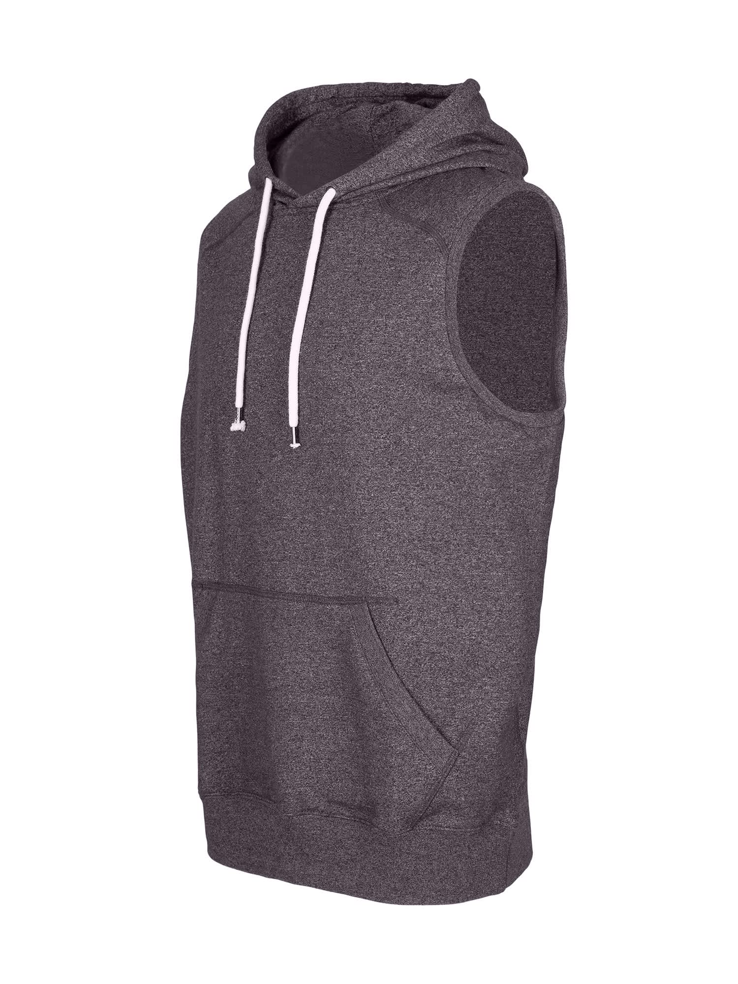 Men's Heather SLEEVELESS Hoodies - Greatness Range