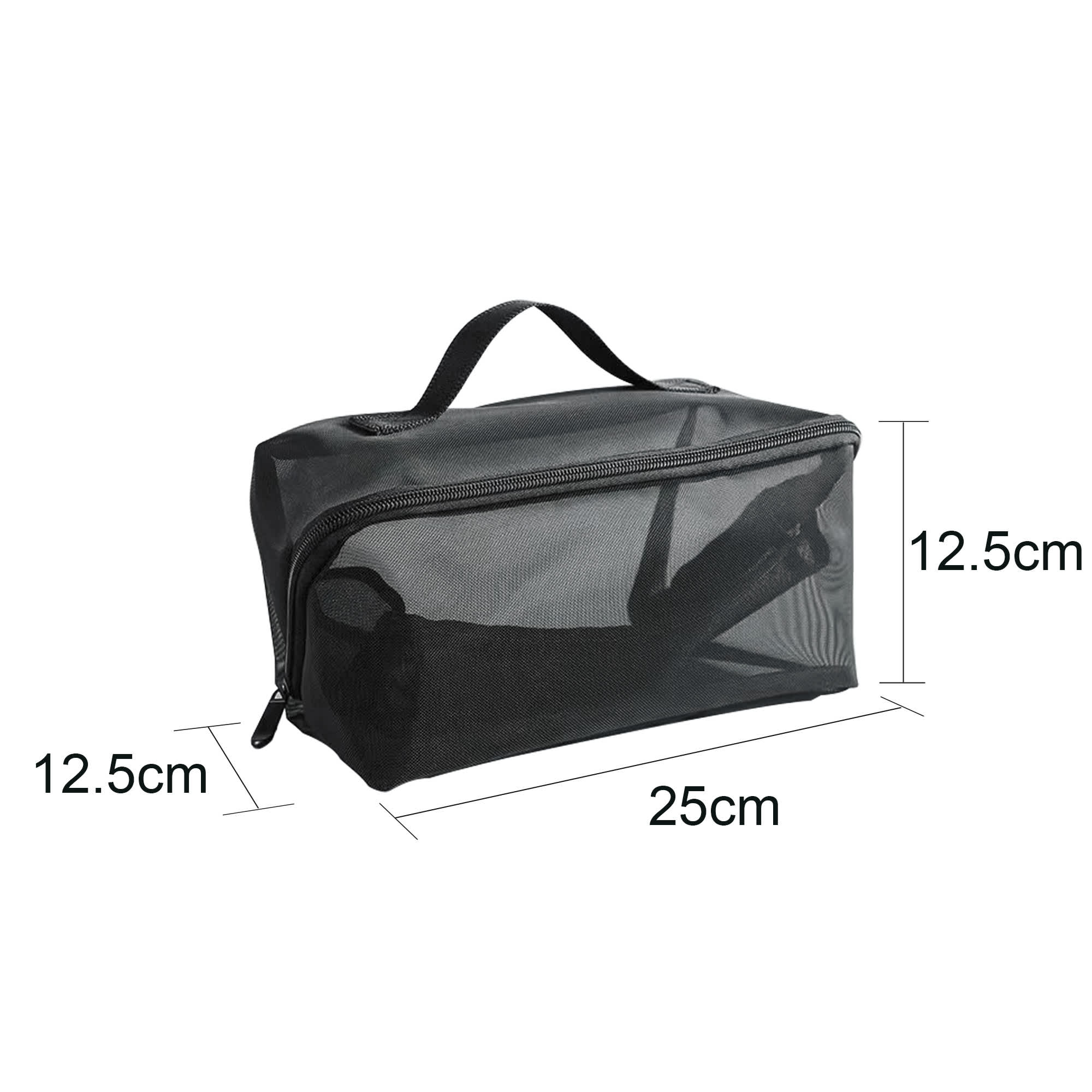 Large Capacity Nylon Mesh Cosmetic Bag