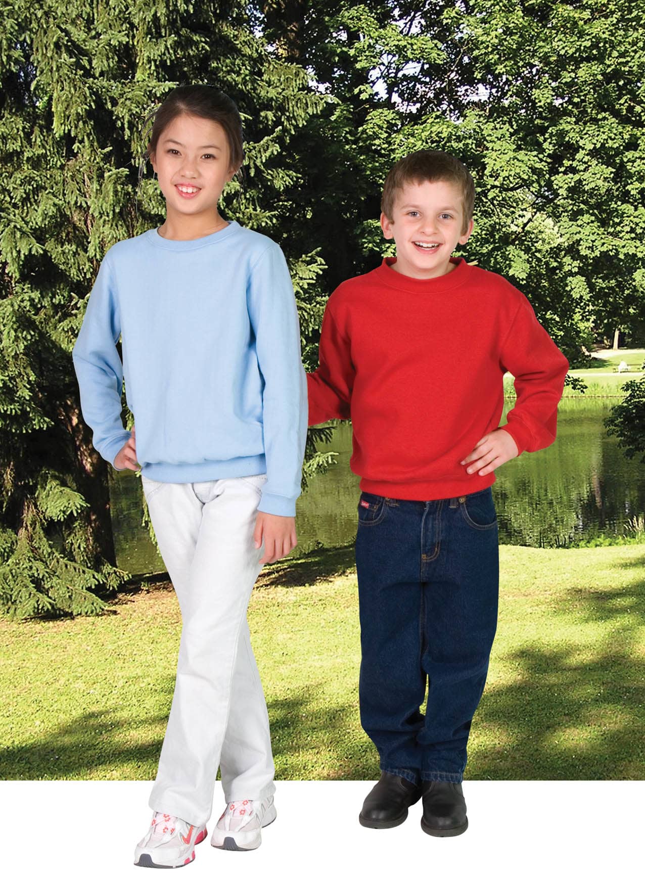 Kids Crew Neck Sloppy Joes