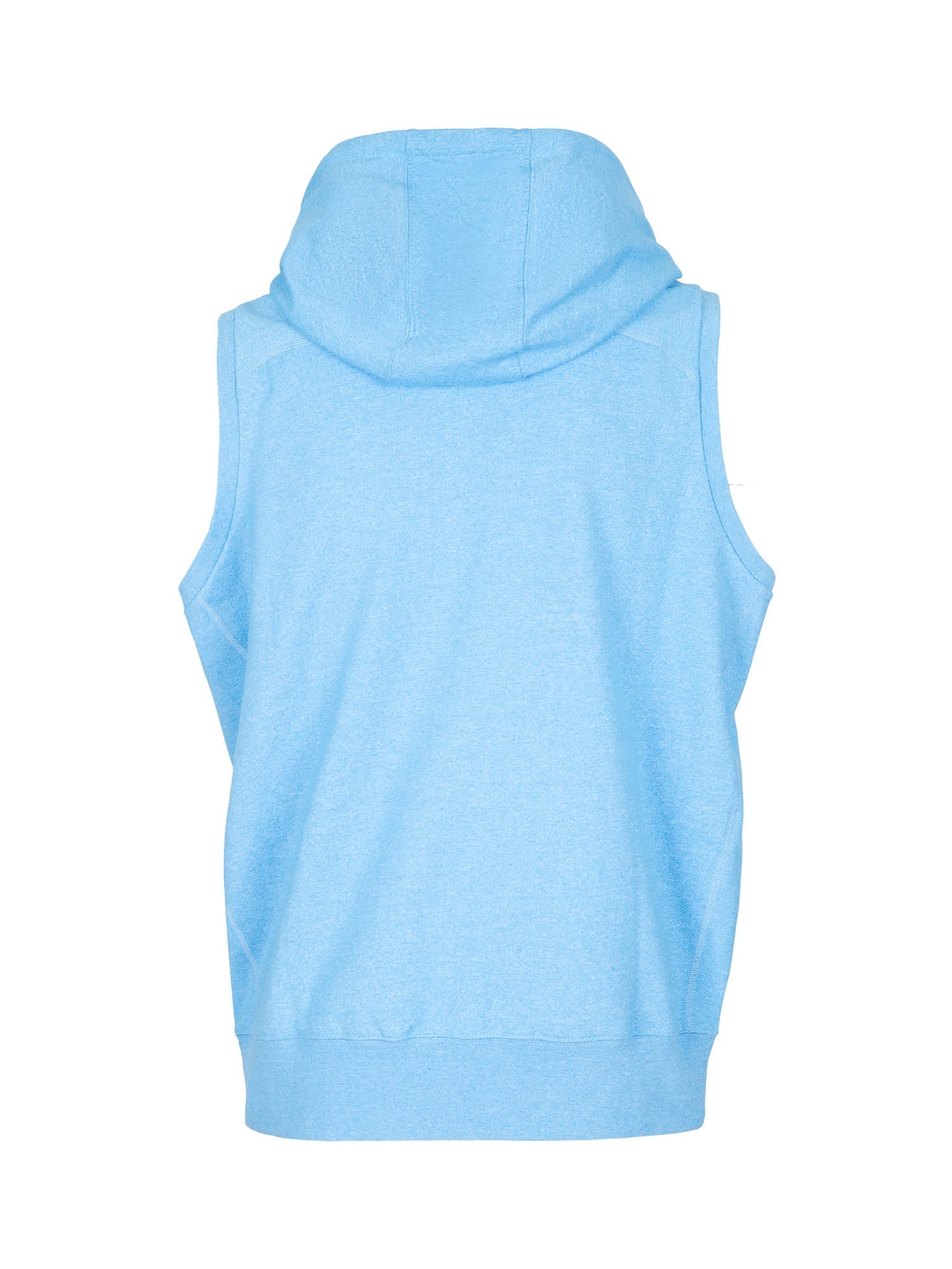Mens Heather SLEEVELESS ZIP Hoodies - Greatness Range