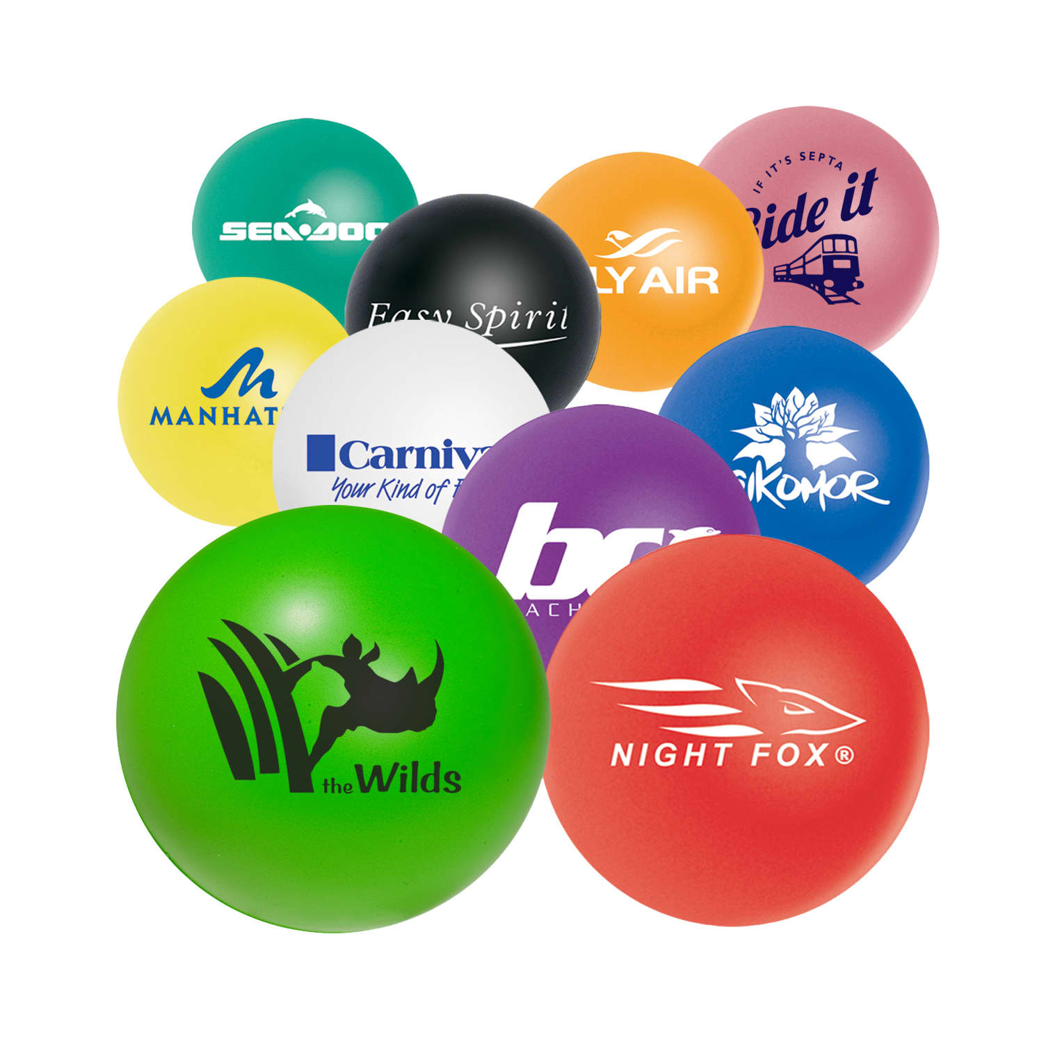 80mm Baseball Shape Stress Reliever