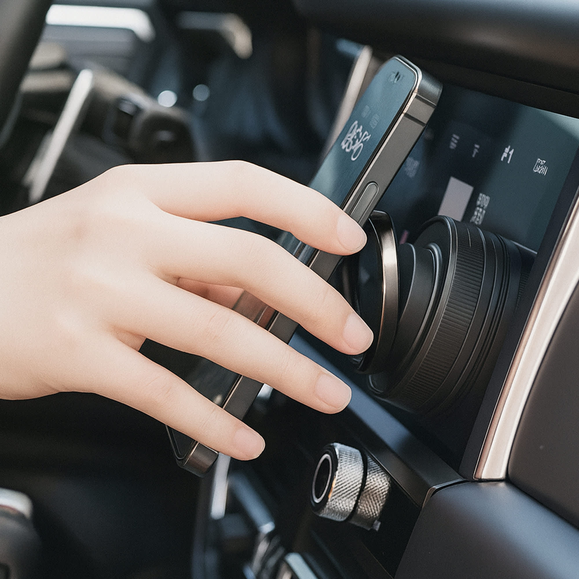 Suction Magnetic Phone Holder
