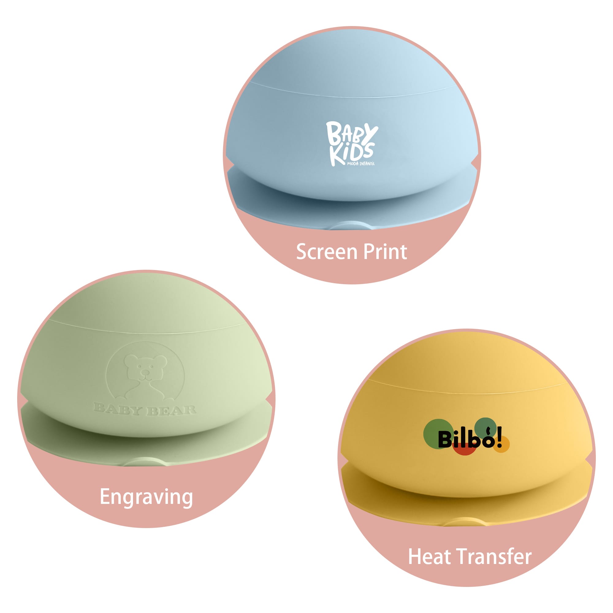 Silicone Kids Suction Bowl