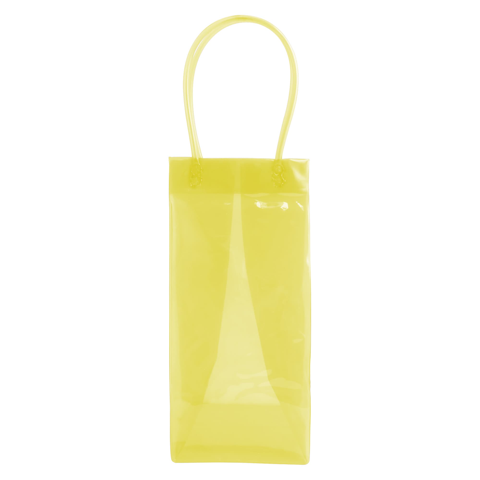 PVC Clear Wine Ice Tote Bag