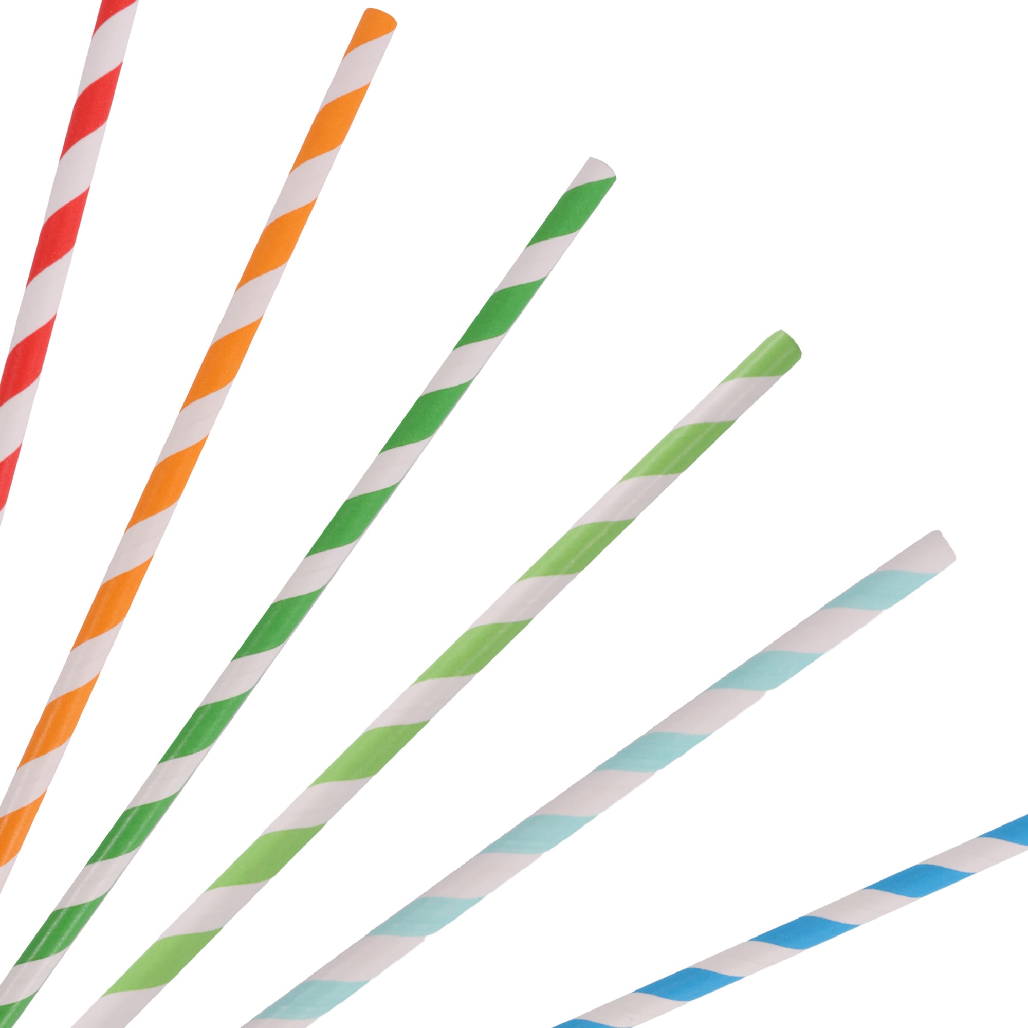 Custom Disposable 4-ply Straight Drinking Paper Straw