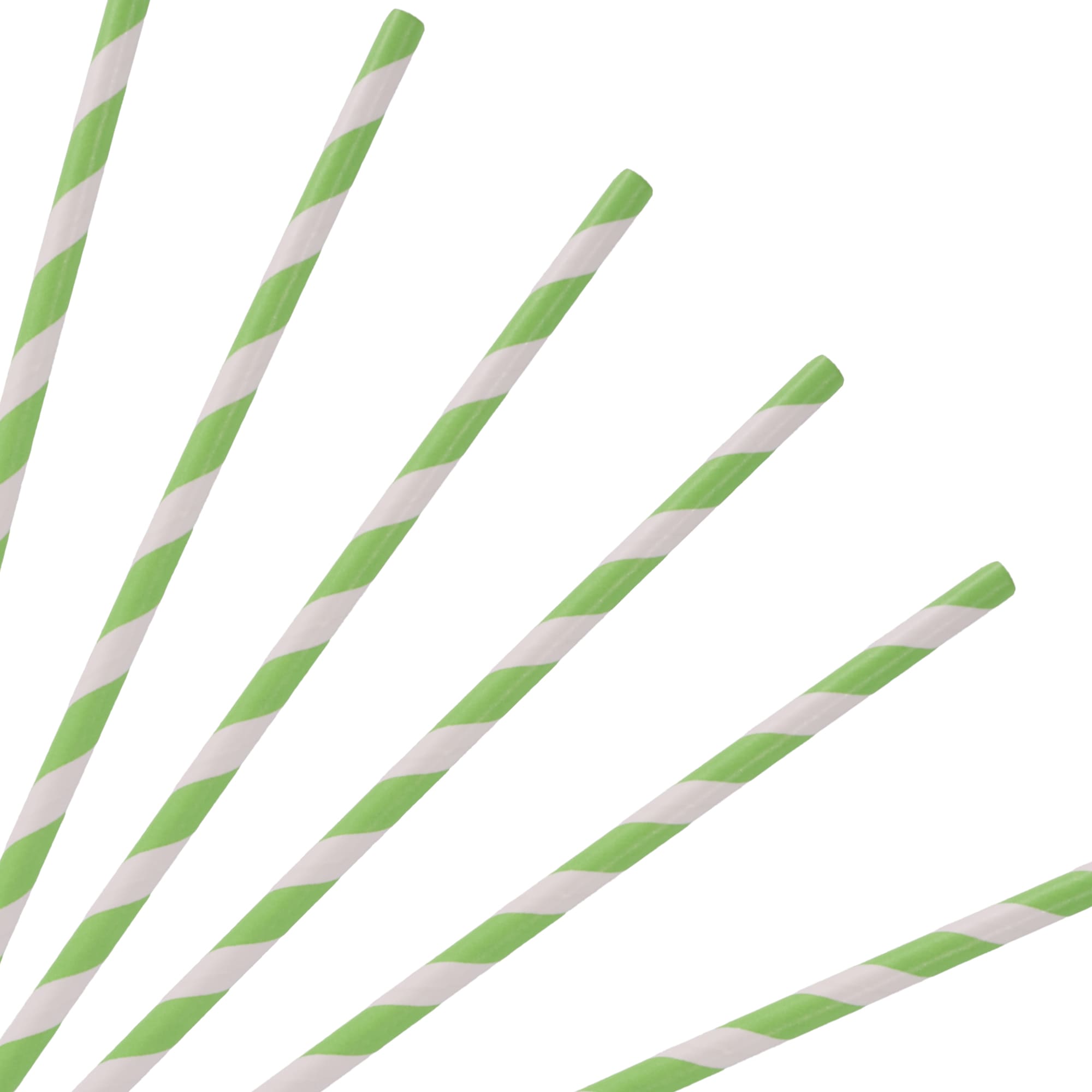 Disposable 3-ply Straight Drinking Paper Straw