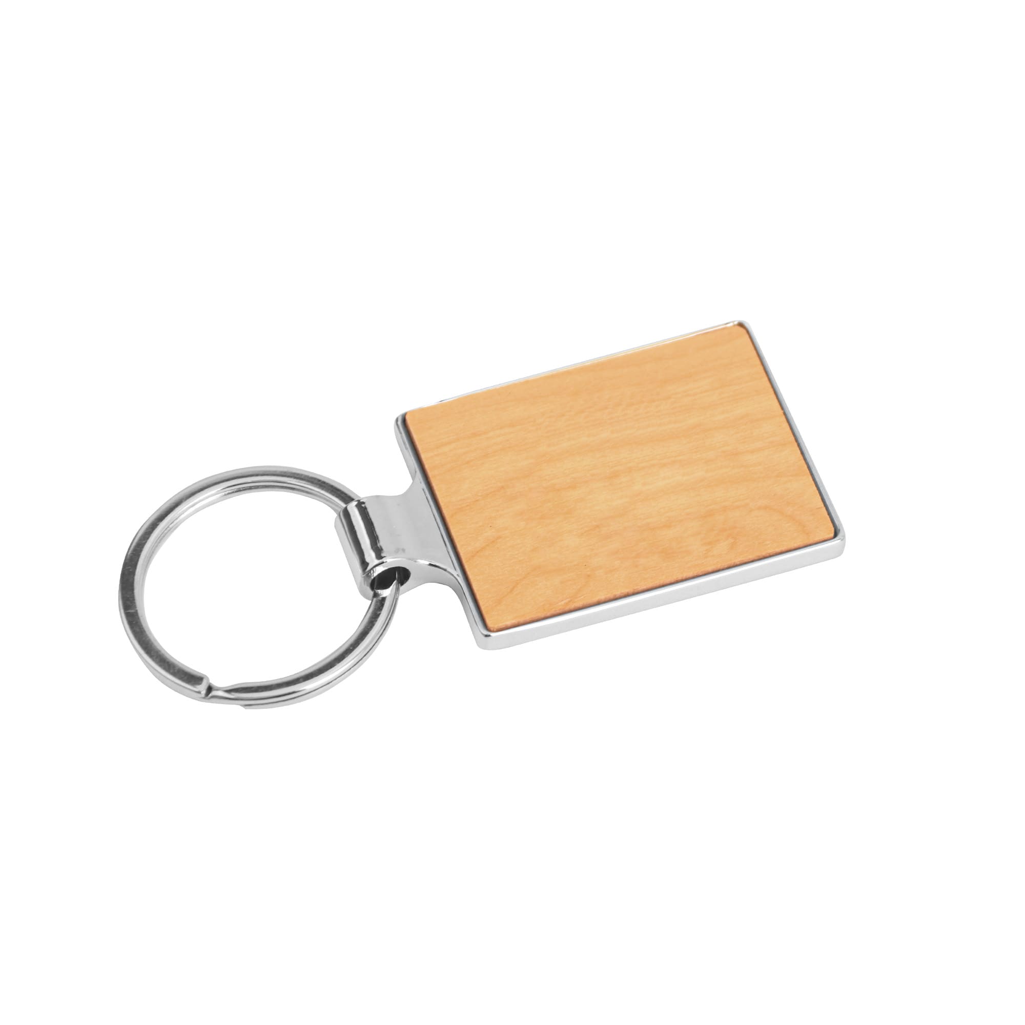 Rectangle Wooden Keyring