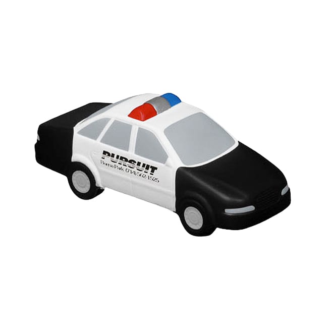 Police Car Shape Stress Reliever
