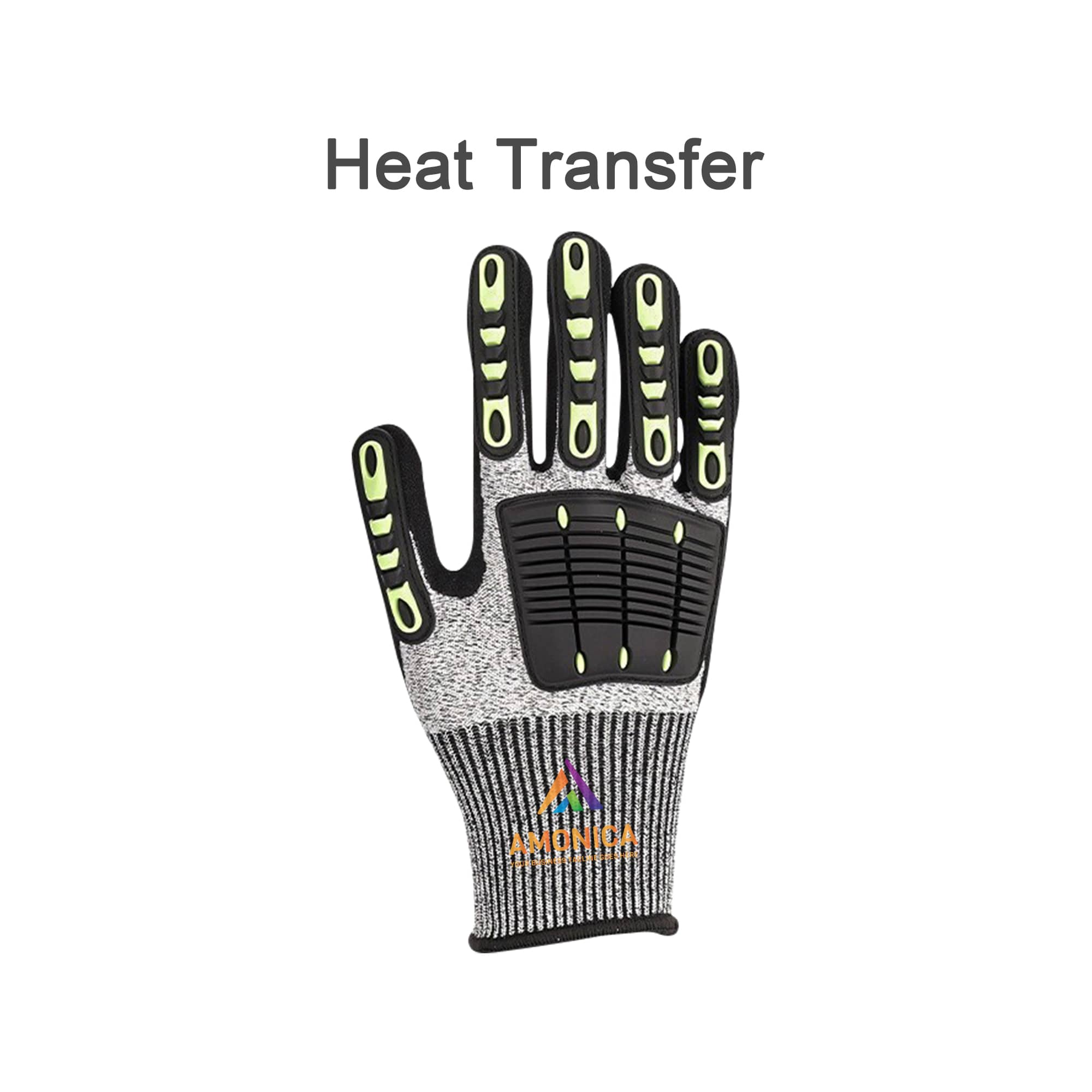 Heavy Duty Safety Work Gloves With Reinforced Thumb Web