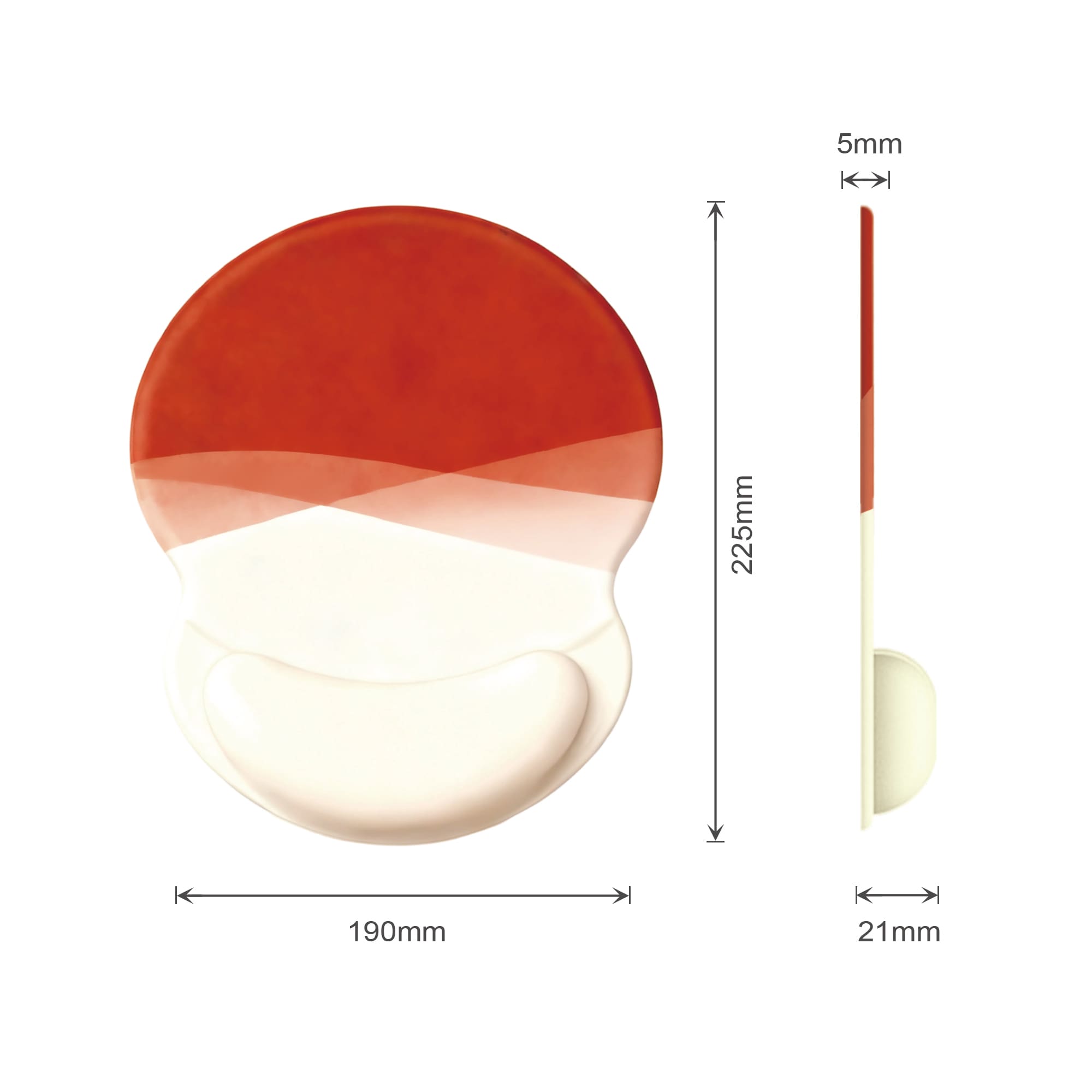 Lightweight Balloon Gel Pad