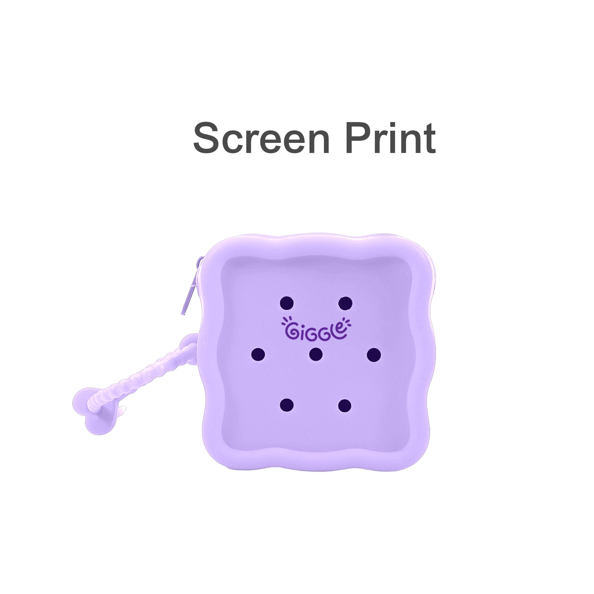 Square Silicone Holes Pouch