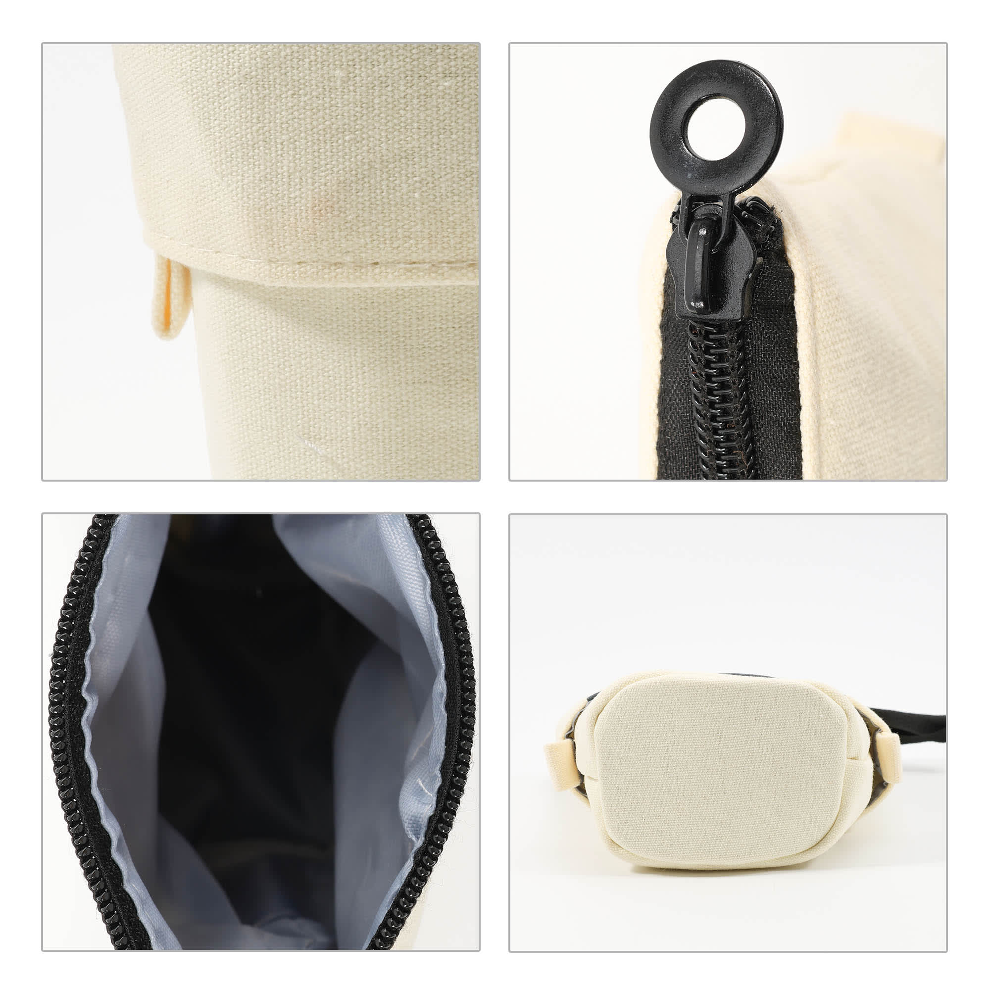 Canvas Expandable Pencil Case