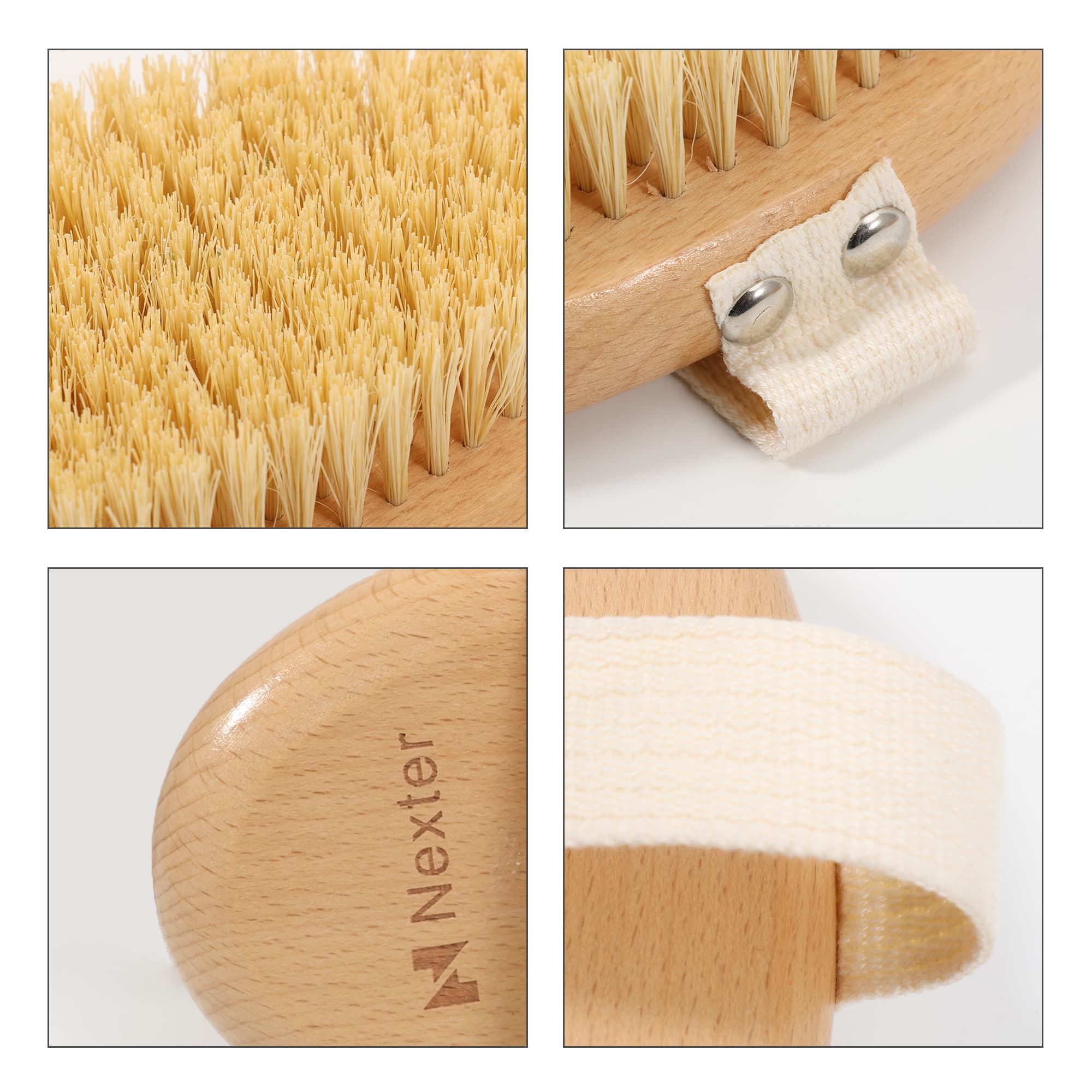 Sisal Wooden Brush