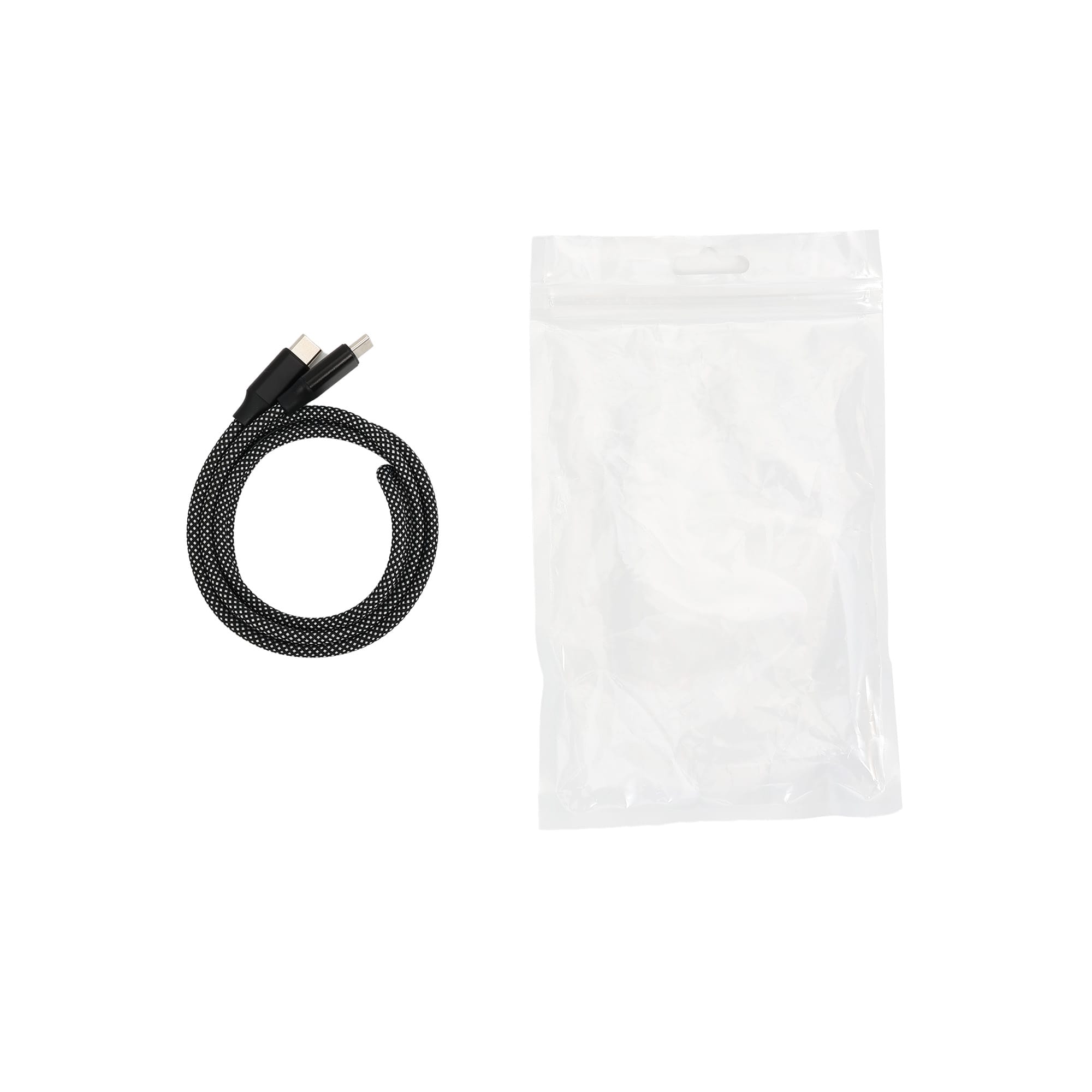 100W Magnetic Round Braided Charging Cable