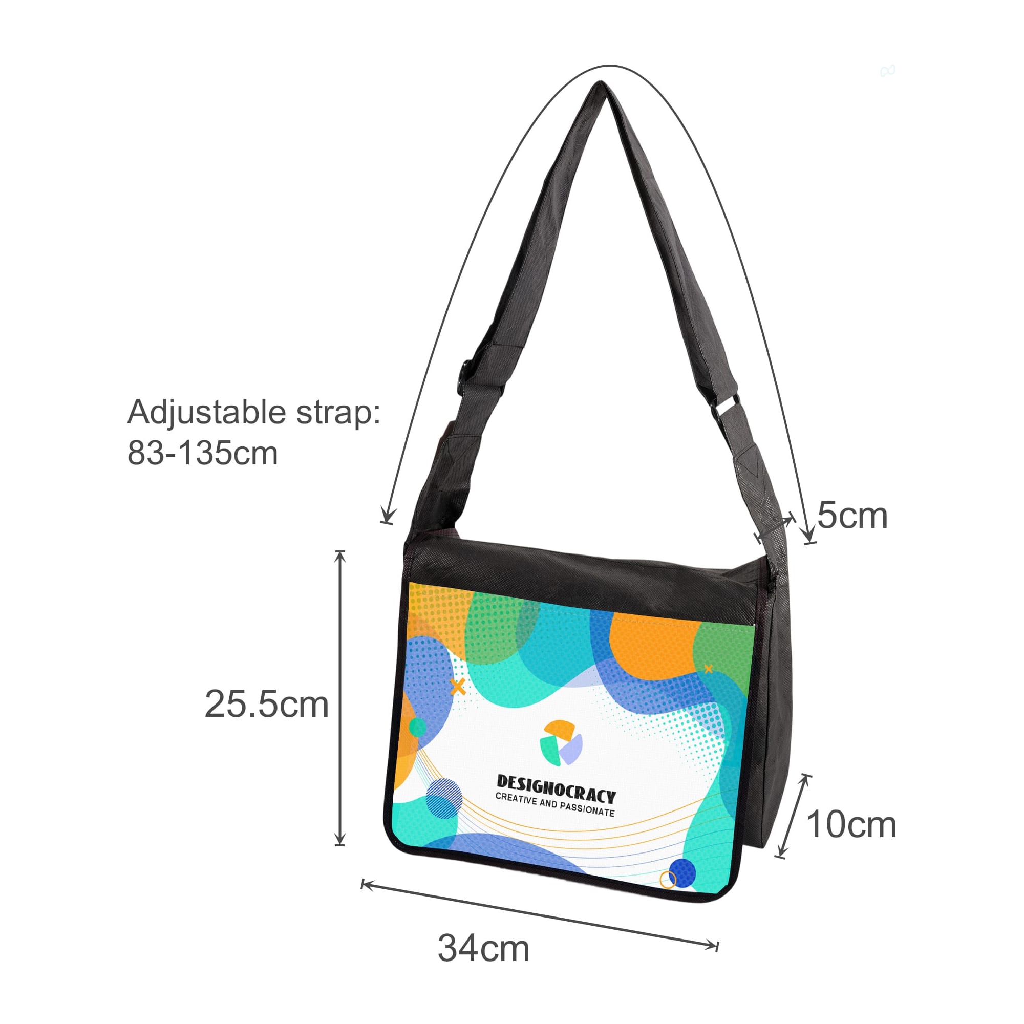 Full Colour Messenger Bag