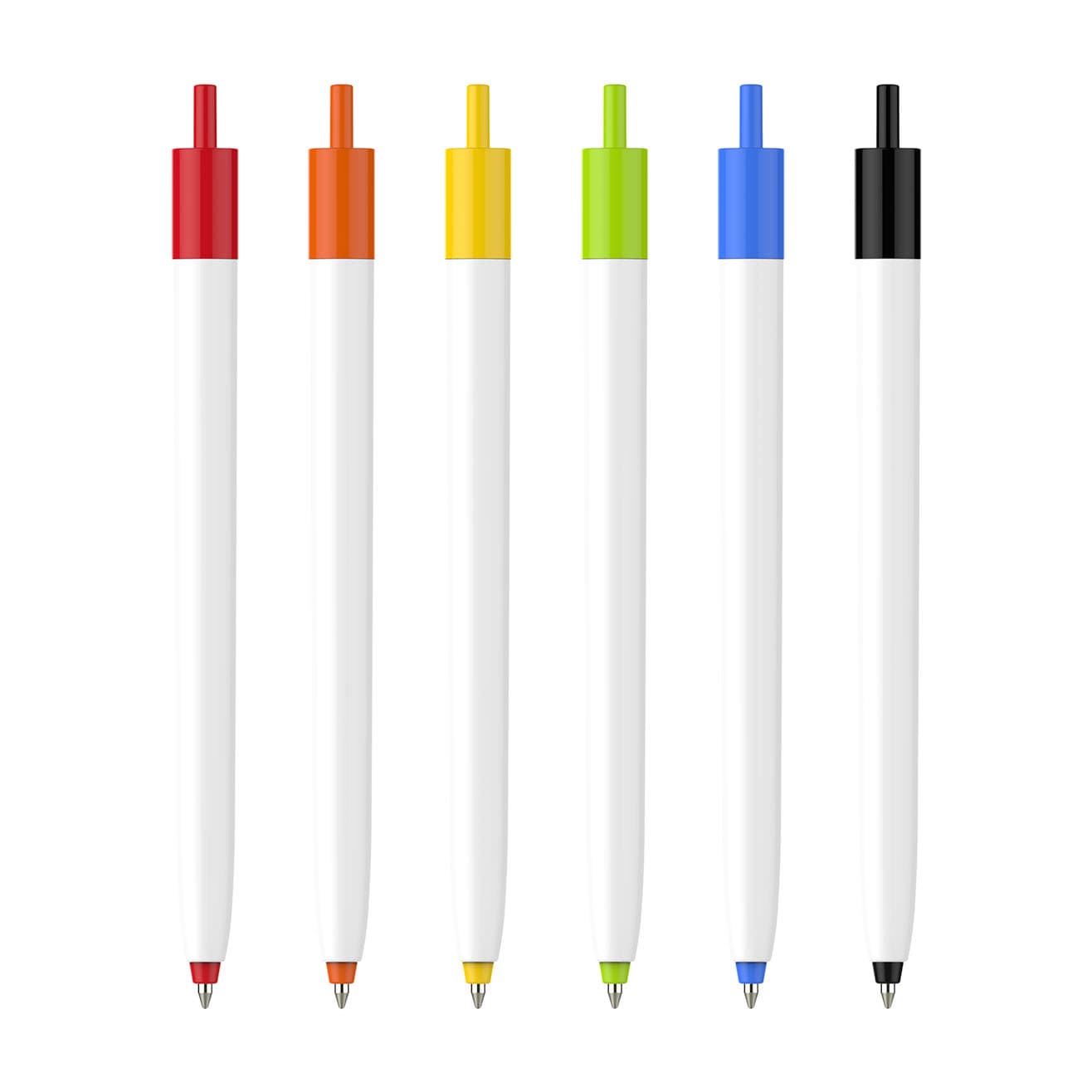 Push Button Pen - Creamy White Barrel