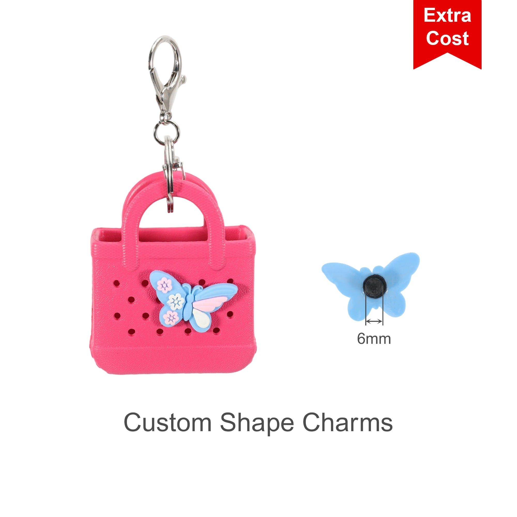 Mini EVA Holes Bag Keychain