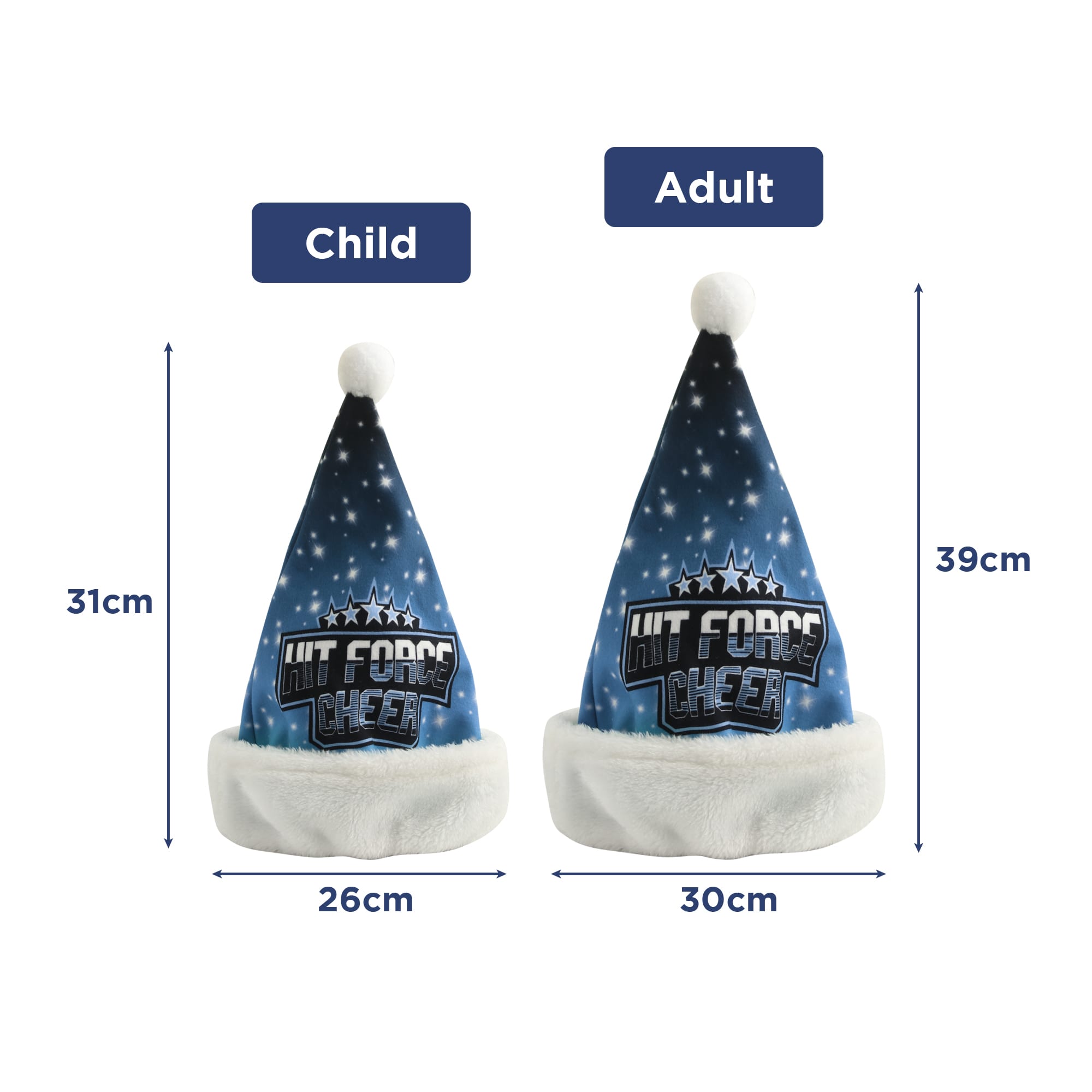 Full Colour Premium Regular Santa Hat