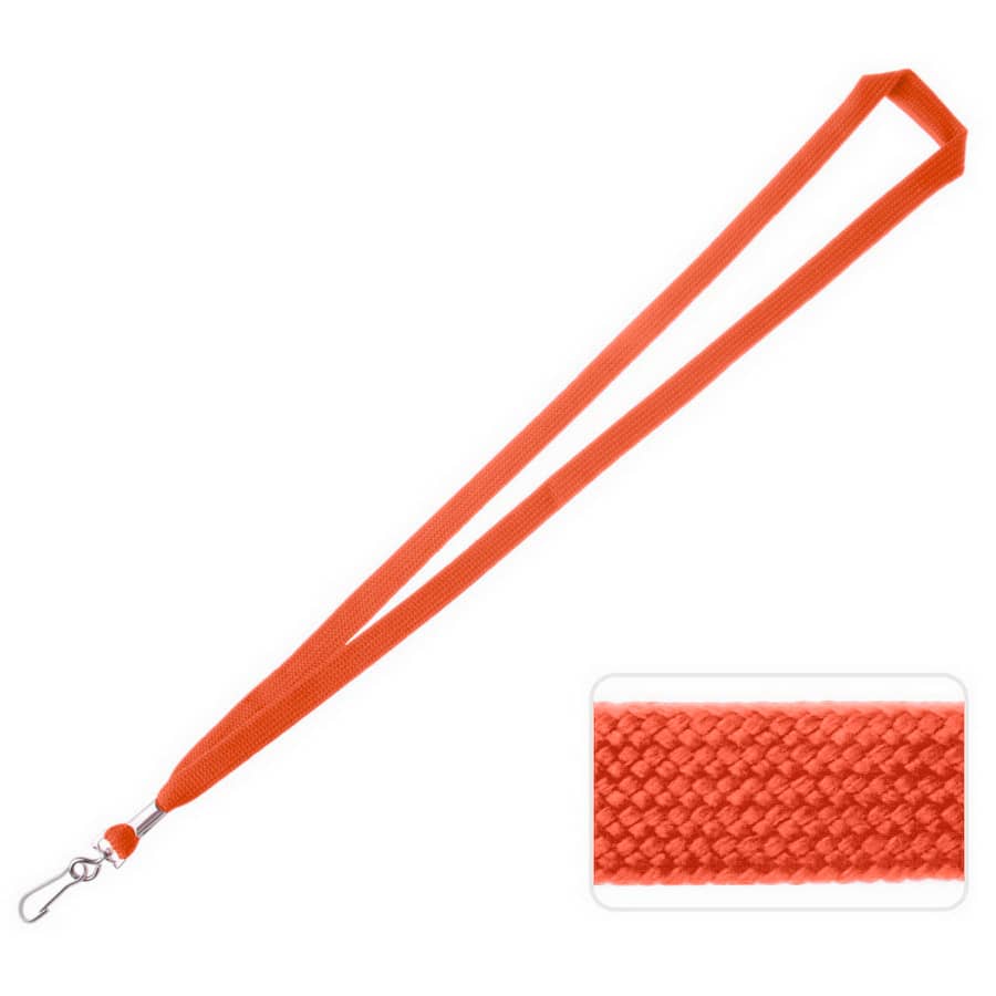 Unprinted Bootlace Lanyard