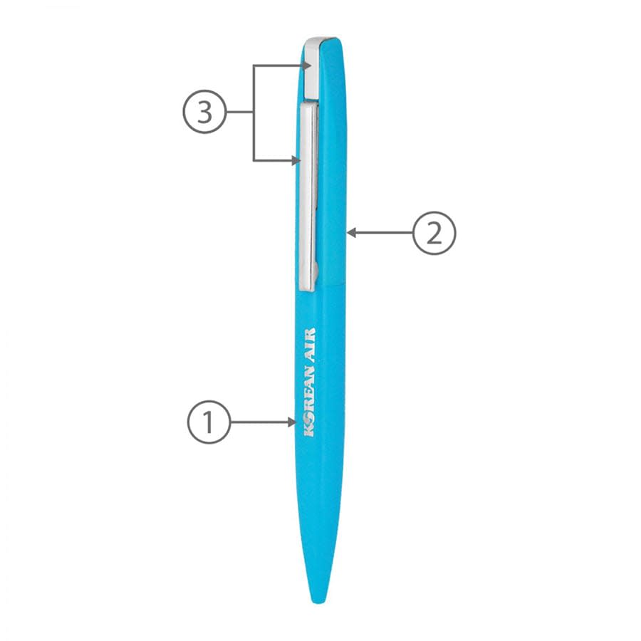 BND66 SLIM, TWIST METAL BALL PEN