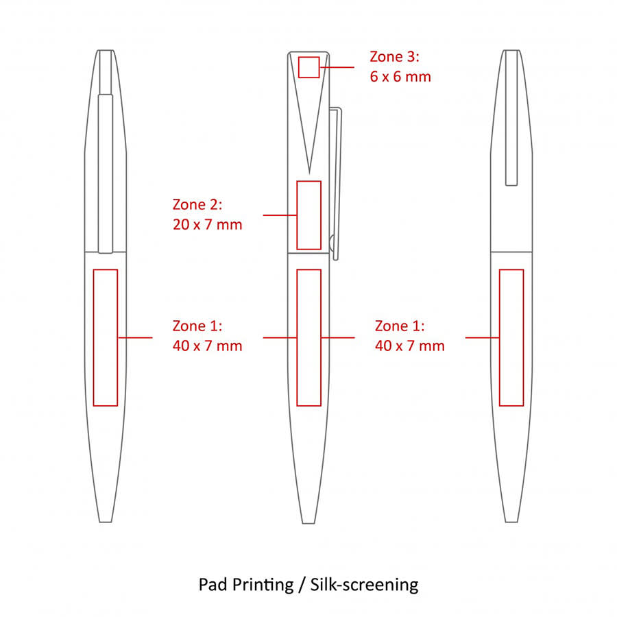 BND66 SLIM, TWIST METAL BALL PEN