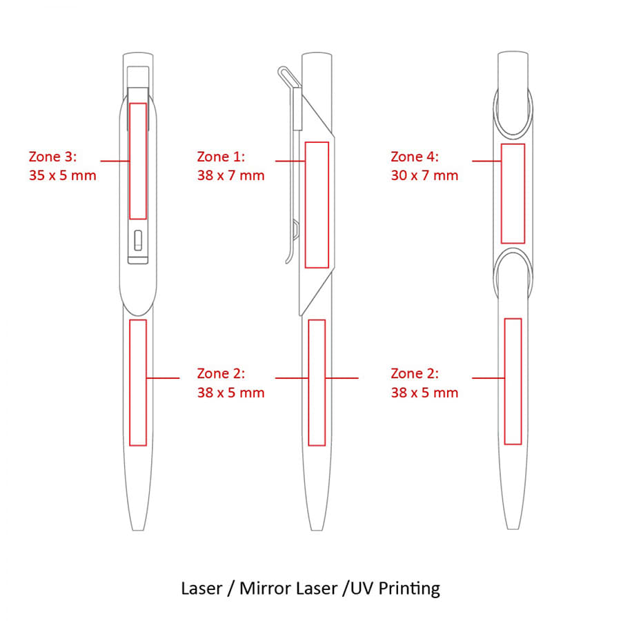 BND67 SKIL, PUSH METAL BALL PENS