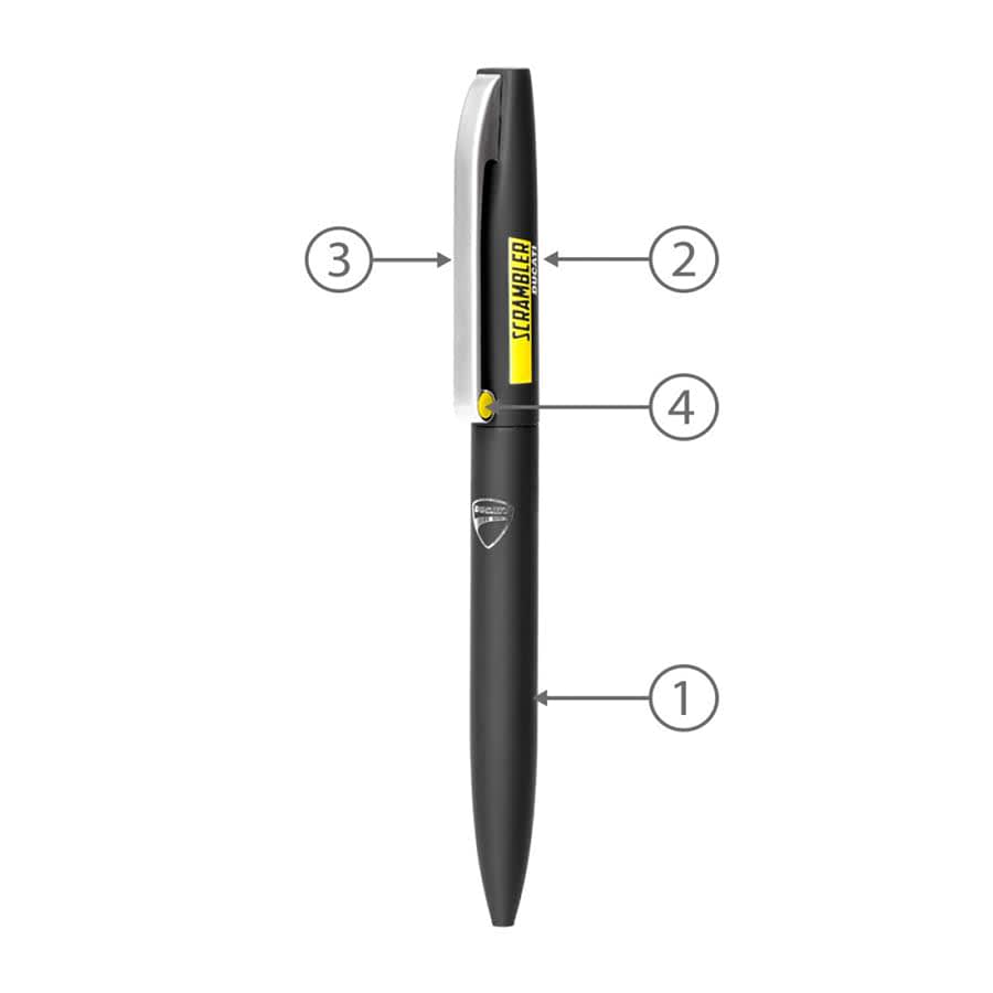 BND75 CLAW, TWIST METAL BALL PEN