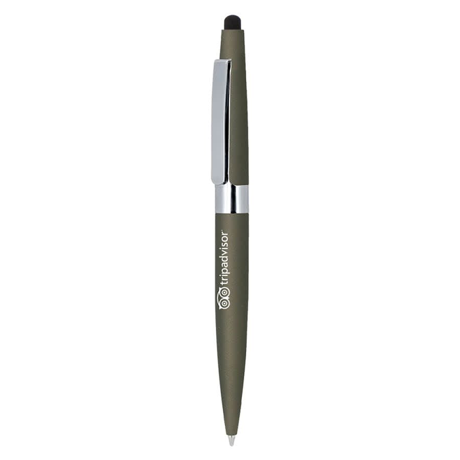 BND77S PERI STYLUS, TWIST METAL BALL PEN