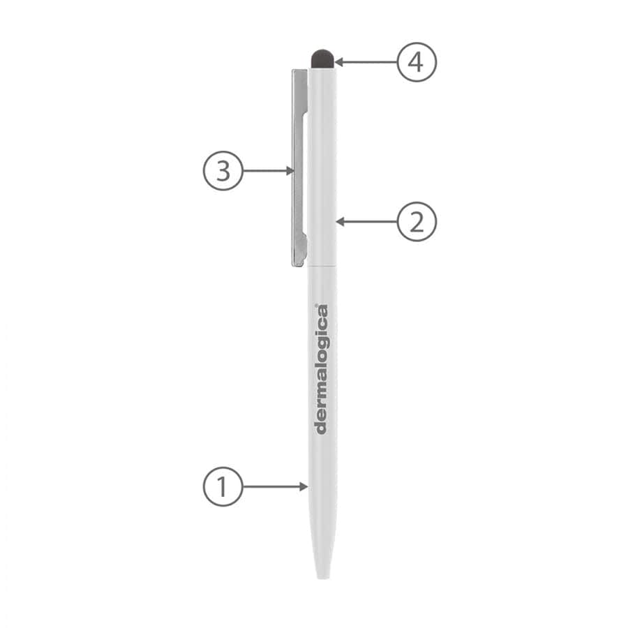BND78S SARI STYLUS, THIN TWIST METAL BALL PEN