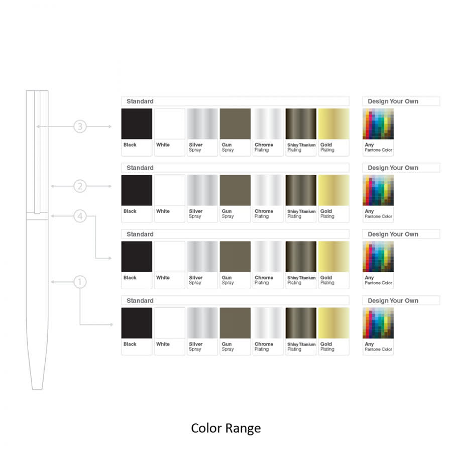 BND78XL, TWIST METAL BALL PEN
