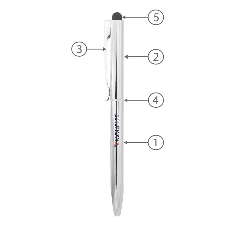 BND78XLS SARI STYLUS TWIST METAL BALL PEN