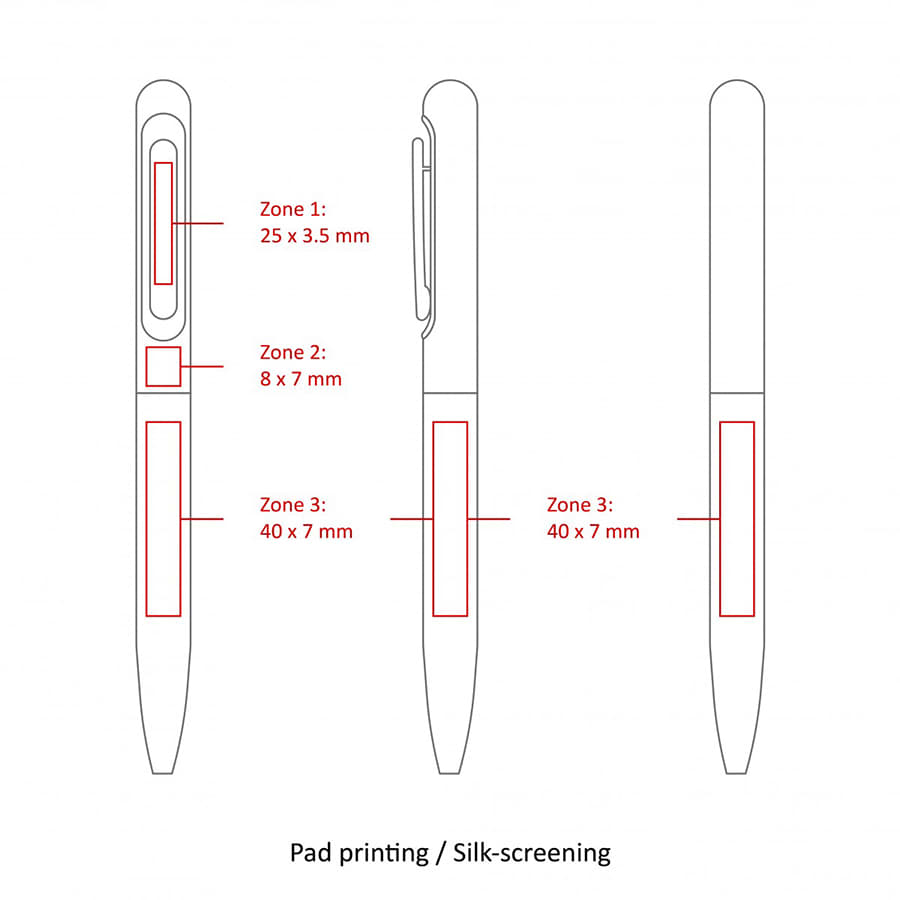 BND81 SOO, TWIST METAL BALL PEN