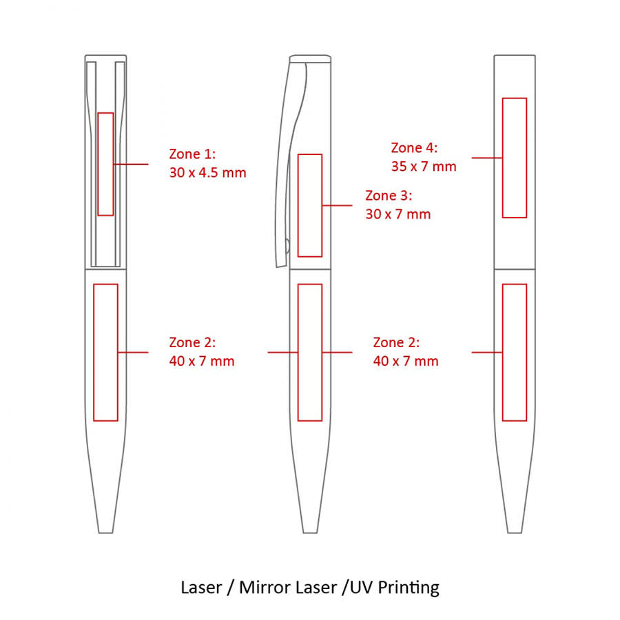 BND82 DIAL, TWIST METAL BALL PEN