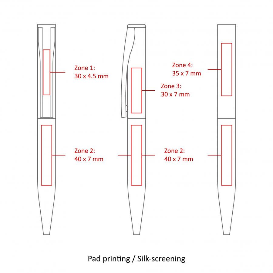 BND82 DIAL, TWIST METAL BALL PEN