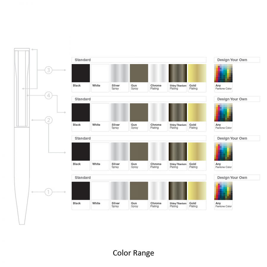 BND82 DIAL, TWIST METAL BALL PEN