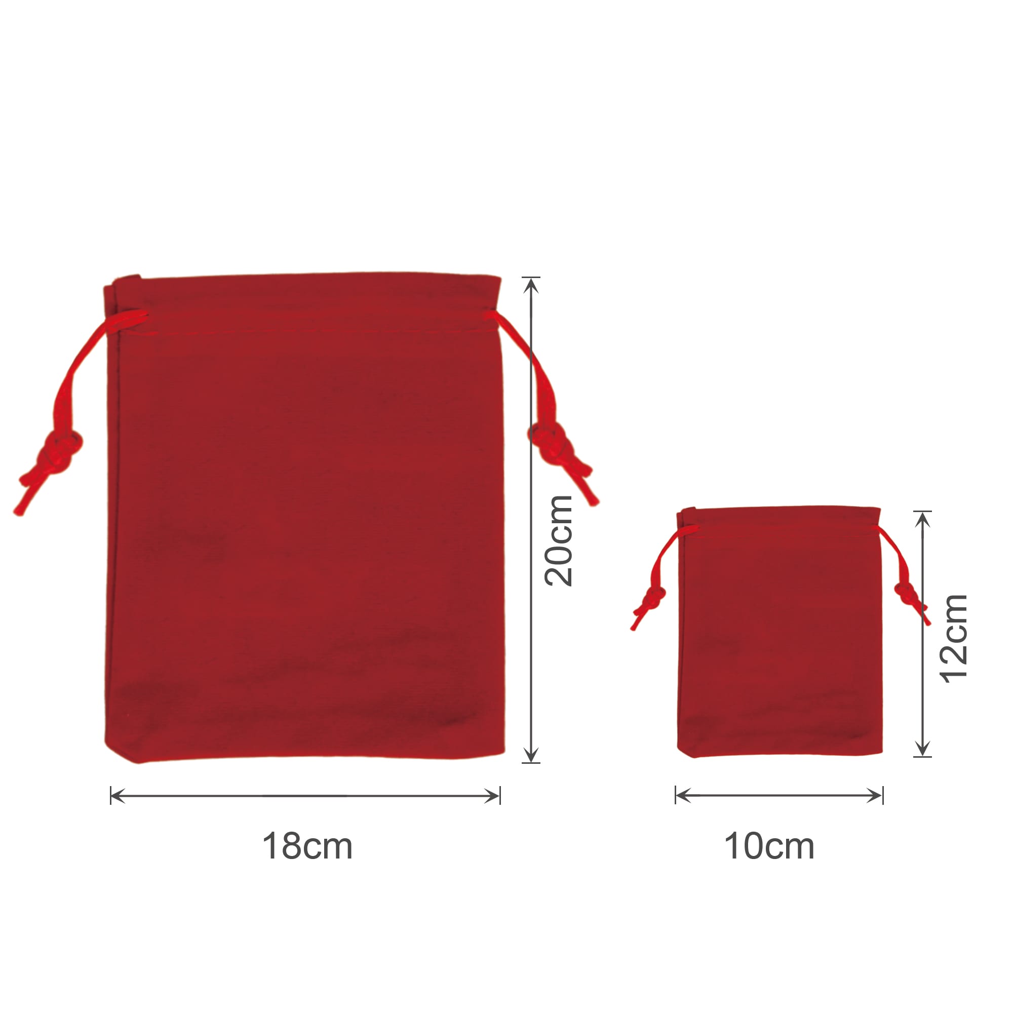 Christmas Drawstring Gift Bags