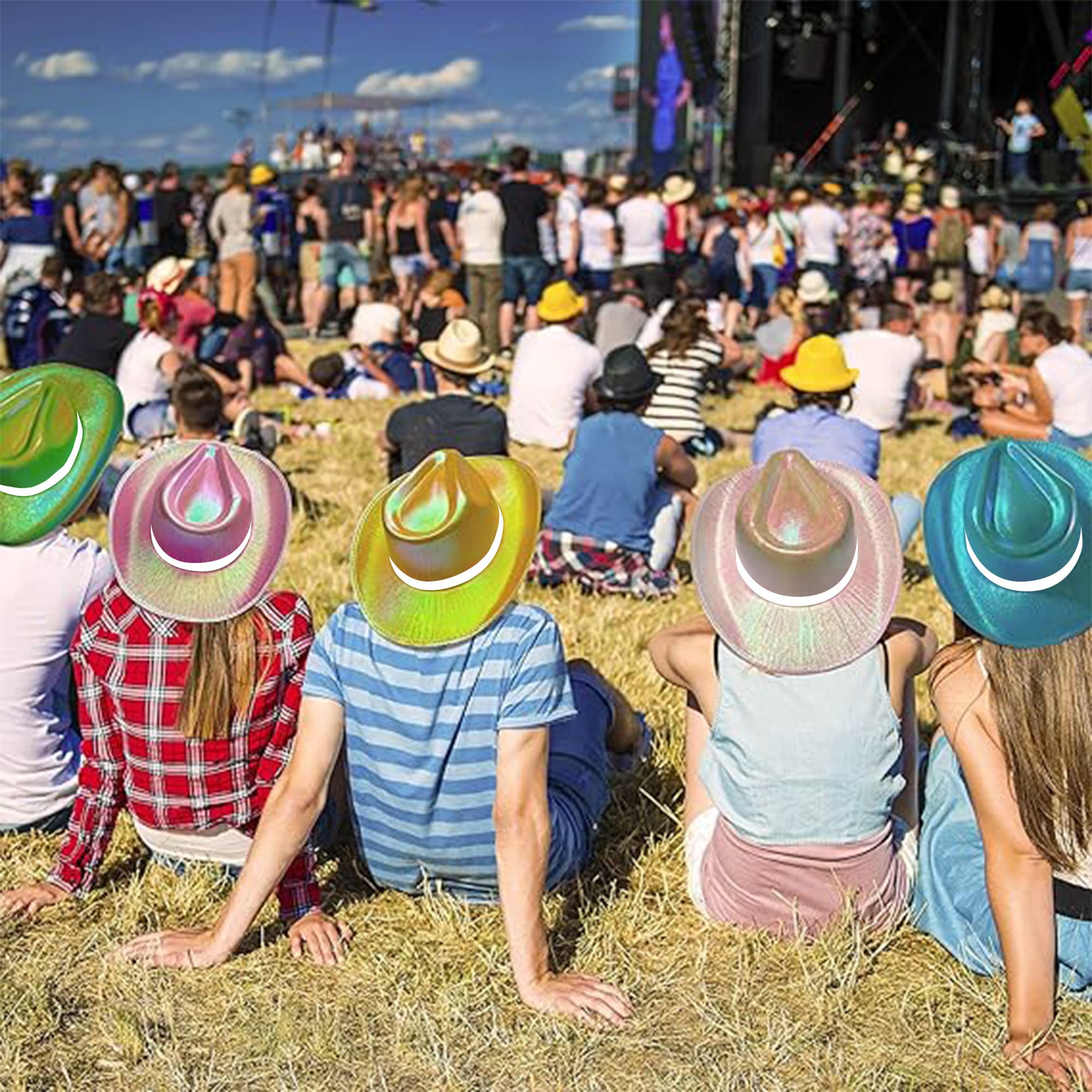 Iridescent Cowboy Hats