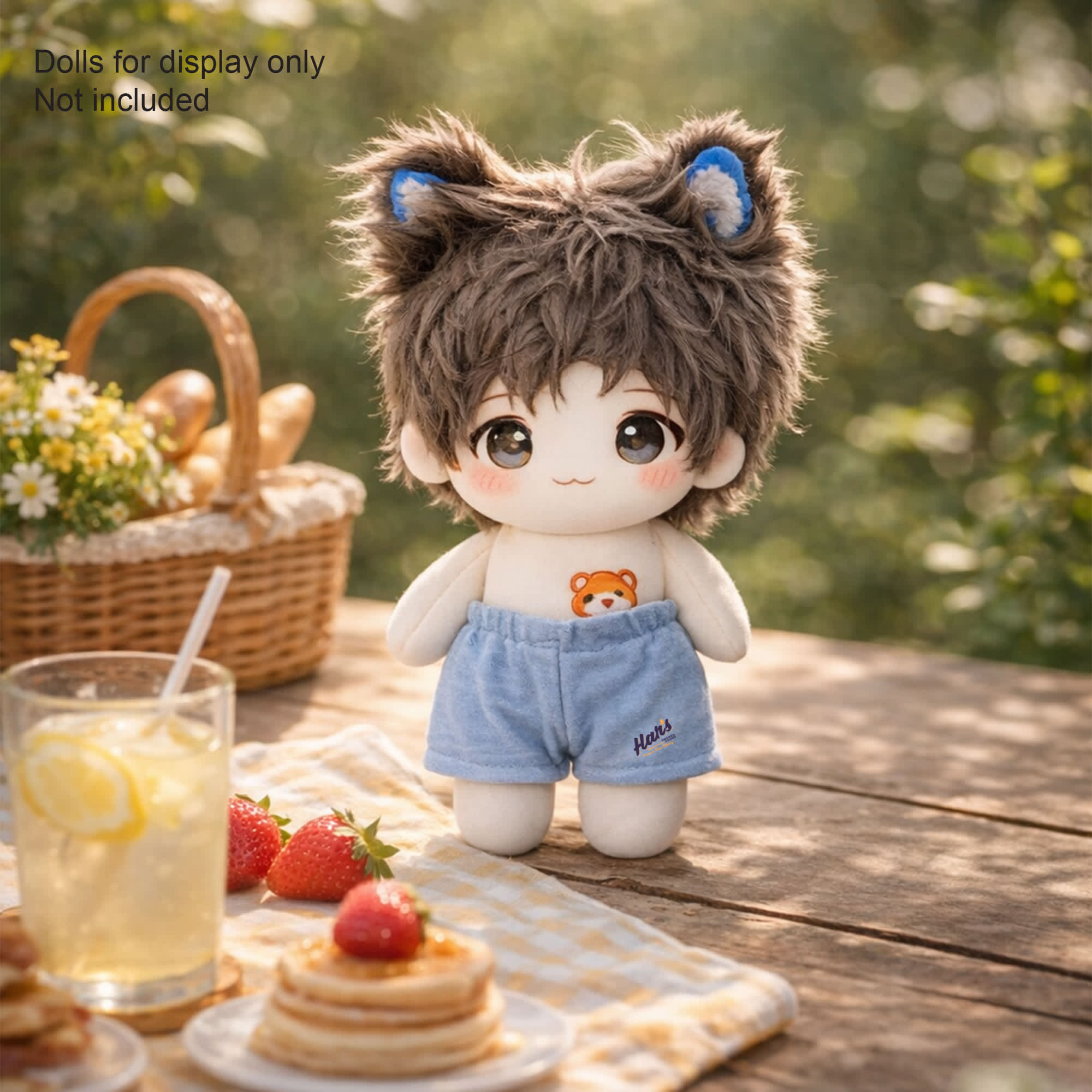 Plush Doll Basic Shorts