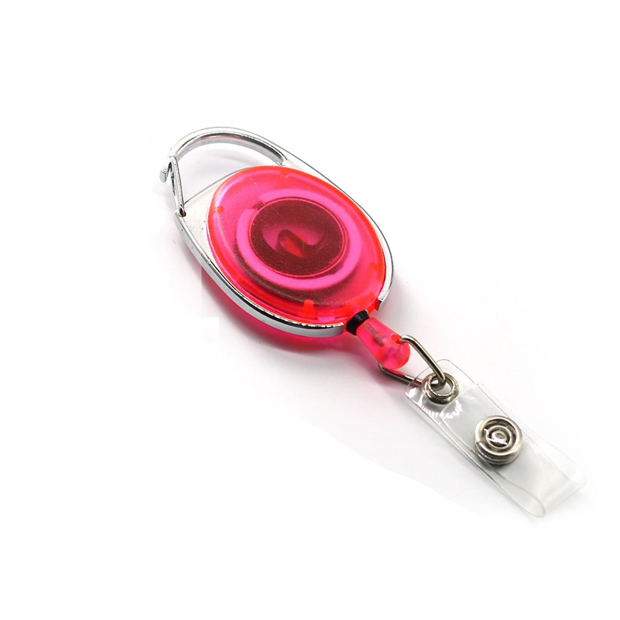 Retractable Oval Card Holder