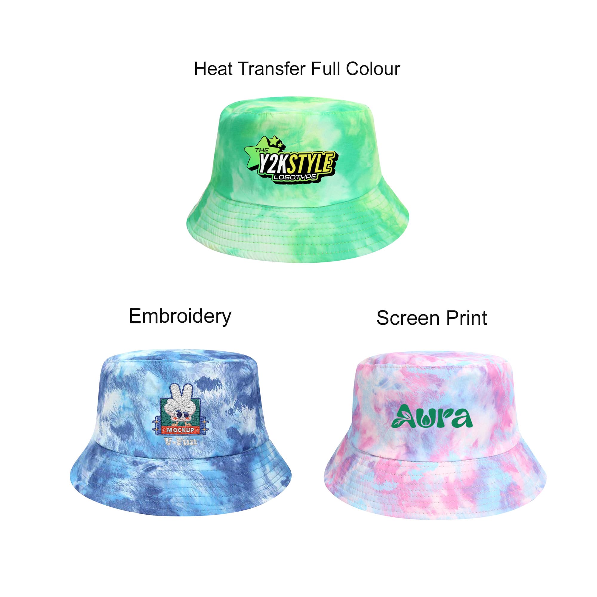 Tie Dye Bucket Hat