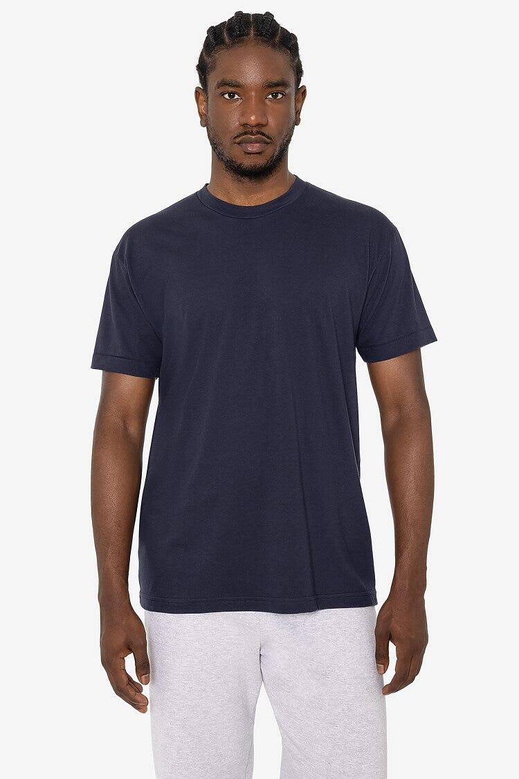Short Sleeve Cotton Poly Crew Tee